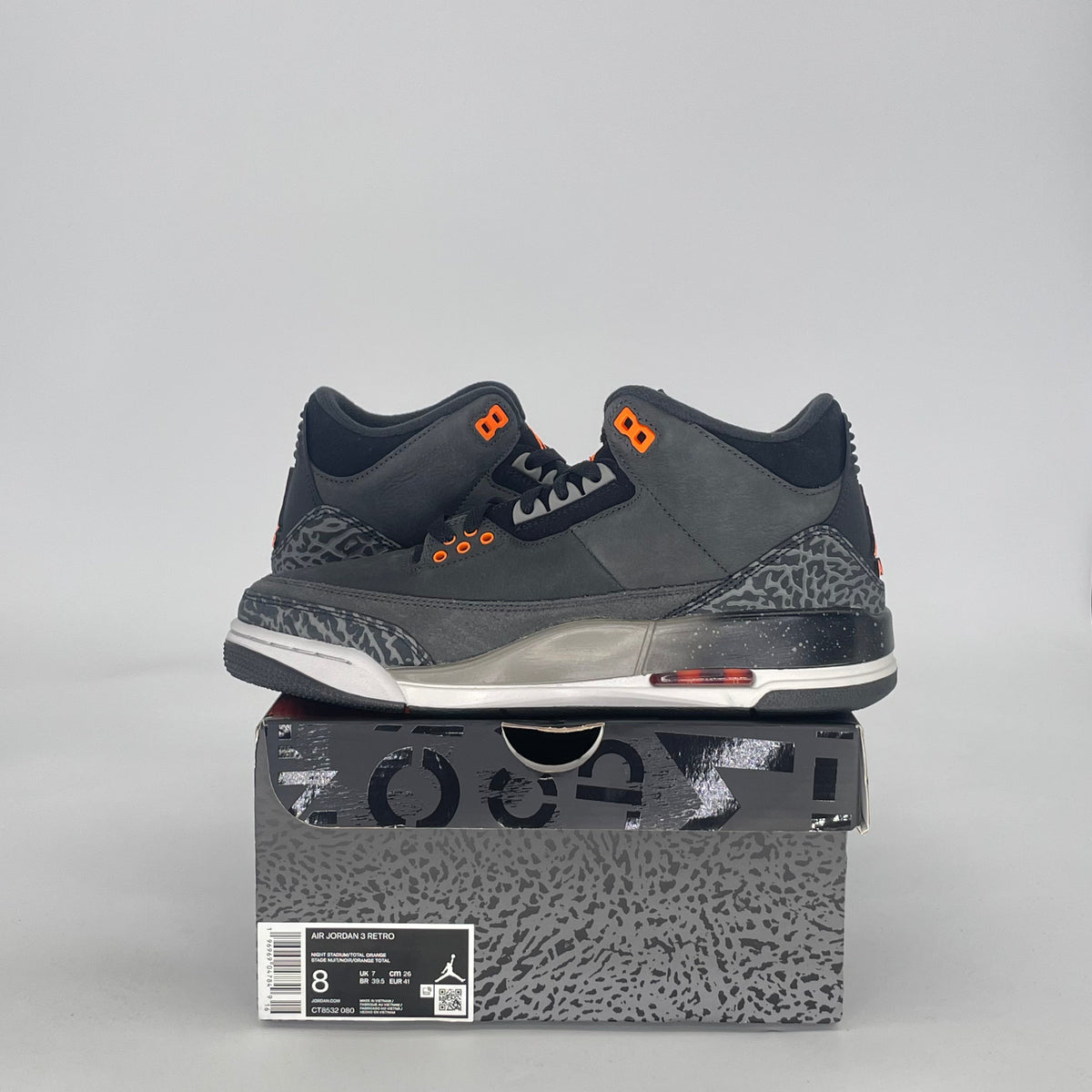 Jordan 3 Retro Fear Pack (2023)