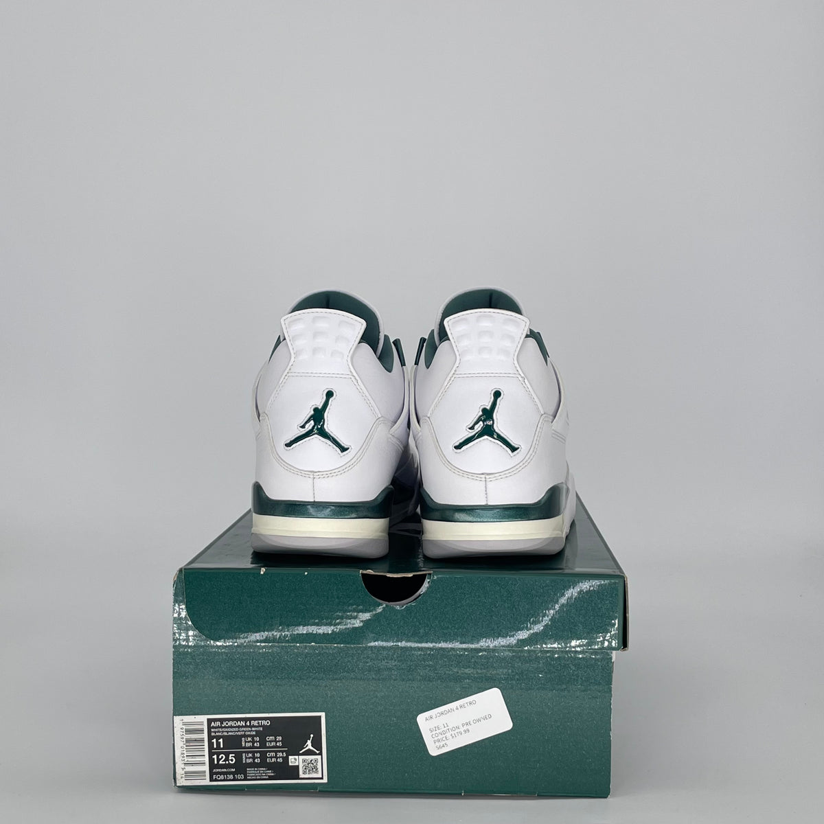 Jordan 4 Retro Oxidized Green