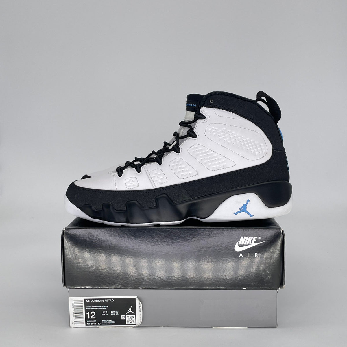 Jordan 9 Retro University Blue
