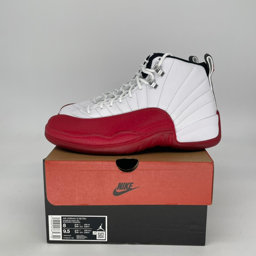 AIR JORDAN 12 CHERRY CT8013-116 SIZE 8/9.5W