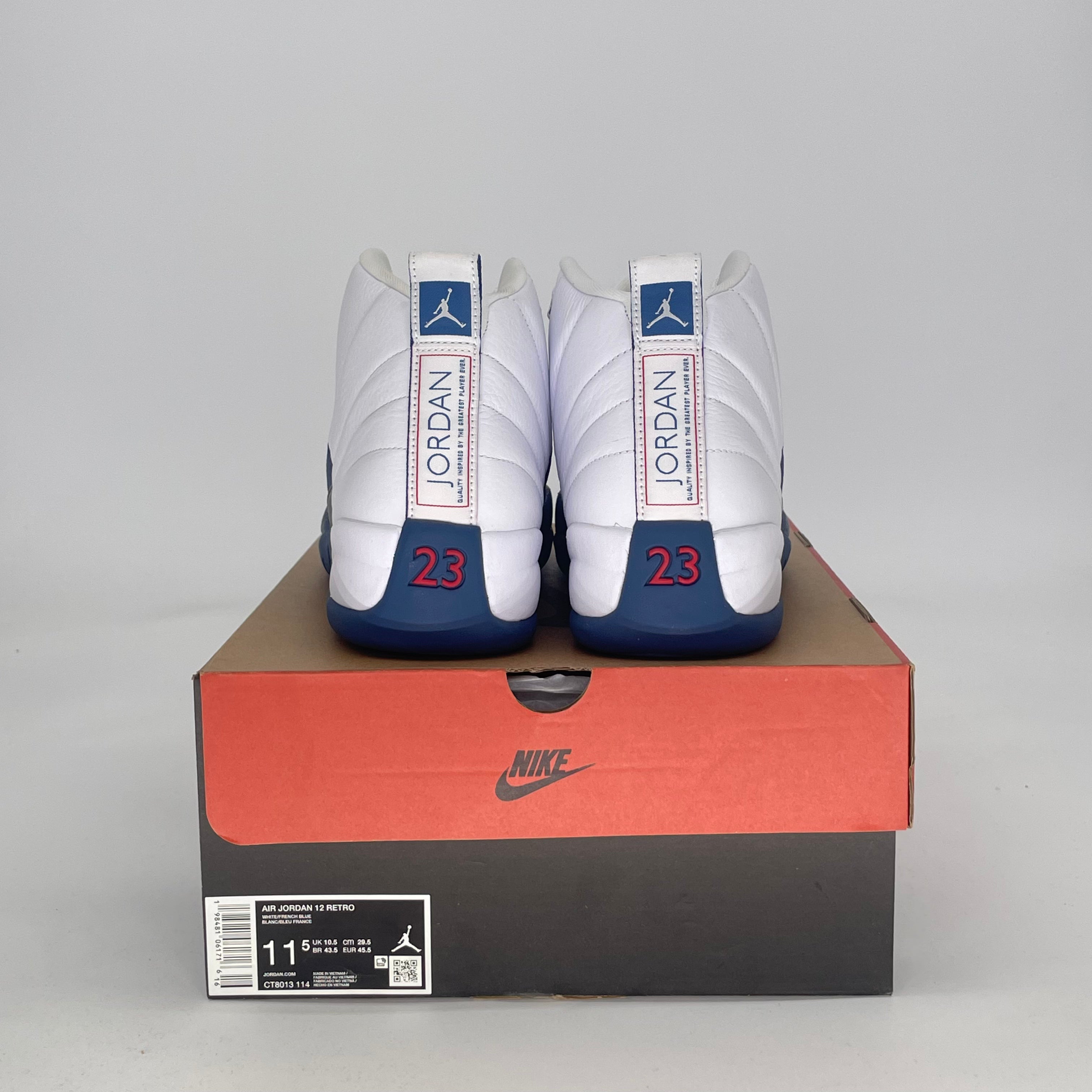 AIR JORDAN 12 FRENCH BLUE CT8013-114 SIZE 11.5/13W