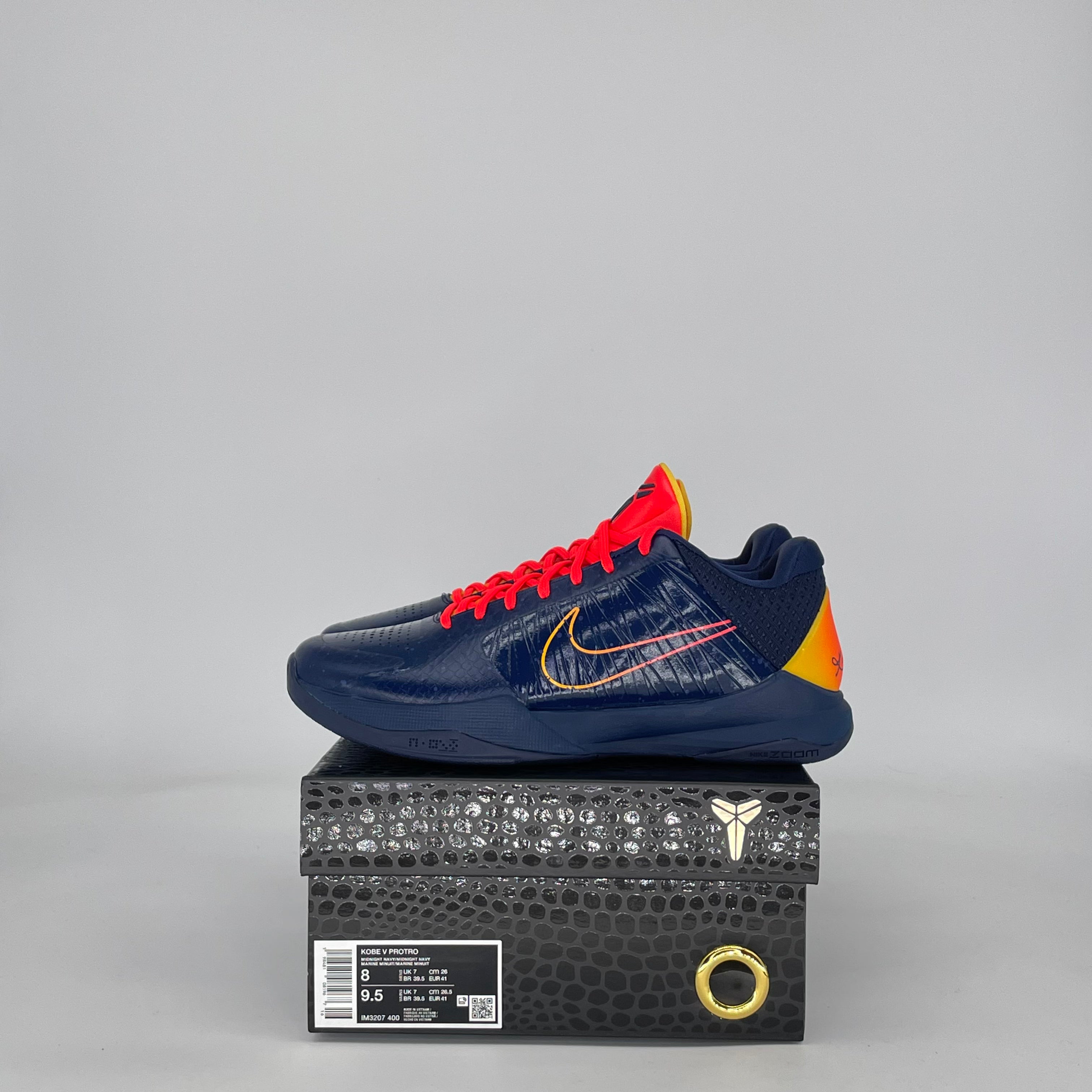 NIKE KOBE 5 PROTRO CAITLIN CLARK INDIANA FEVER IM3207-400 SIZE 8/9.5W