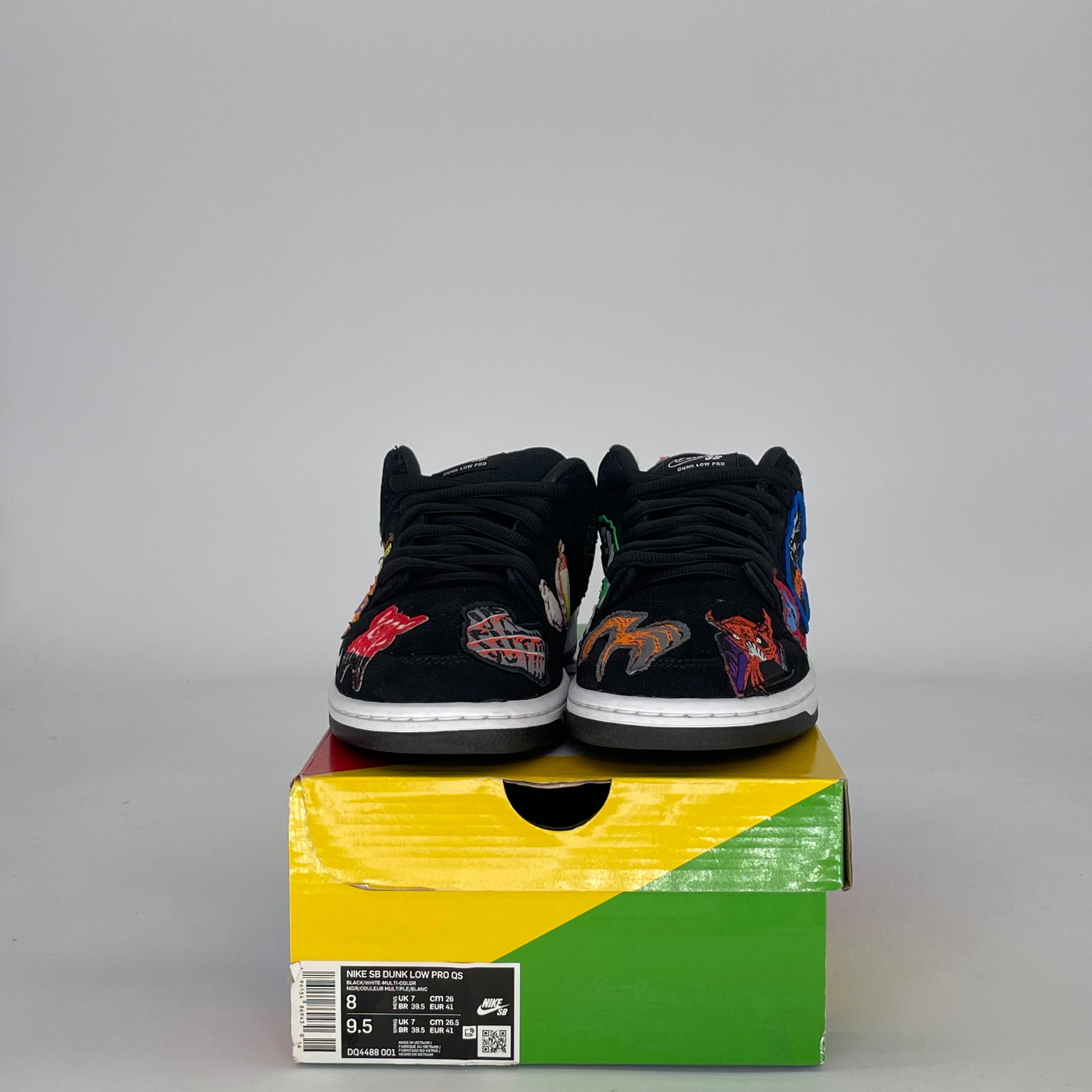 NIKE SB DUNK LOW NECKFACE DQ4488-001 SIZE 8/9.5W
