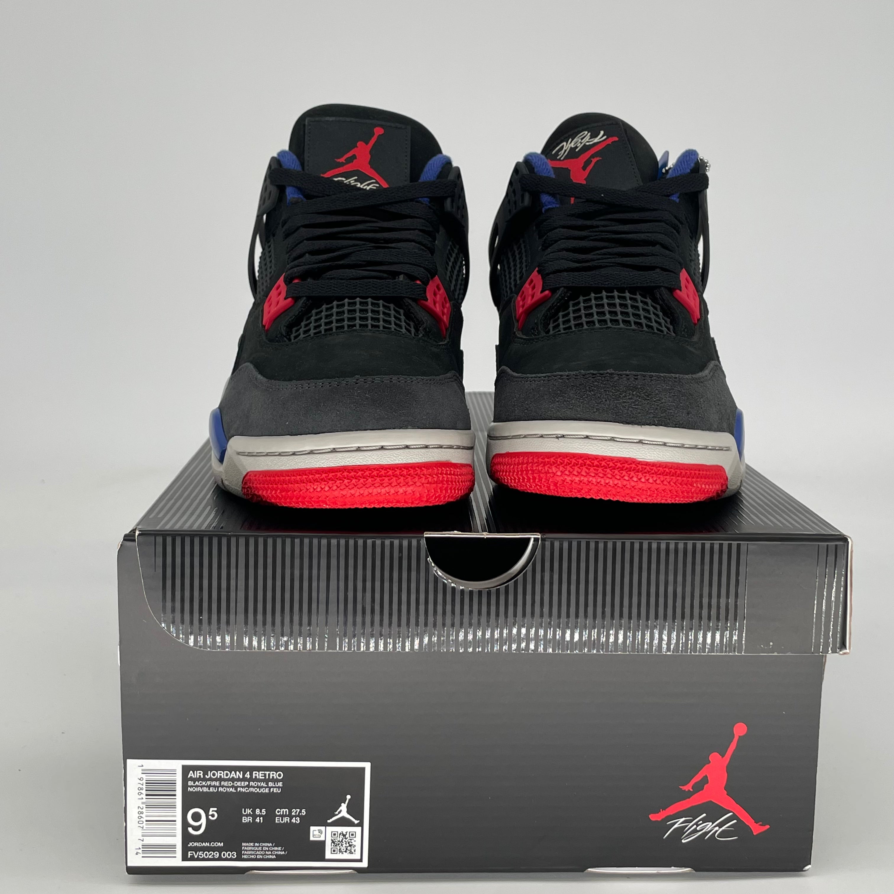 AIR JORDAN 4 RARE AIR (WHITE LETTERING) FV5029-003 SIZE 9.5/11W