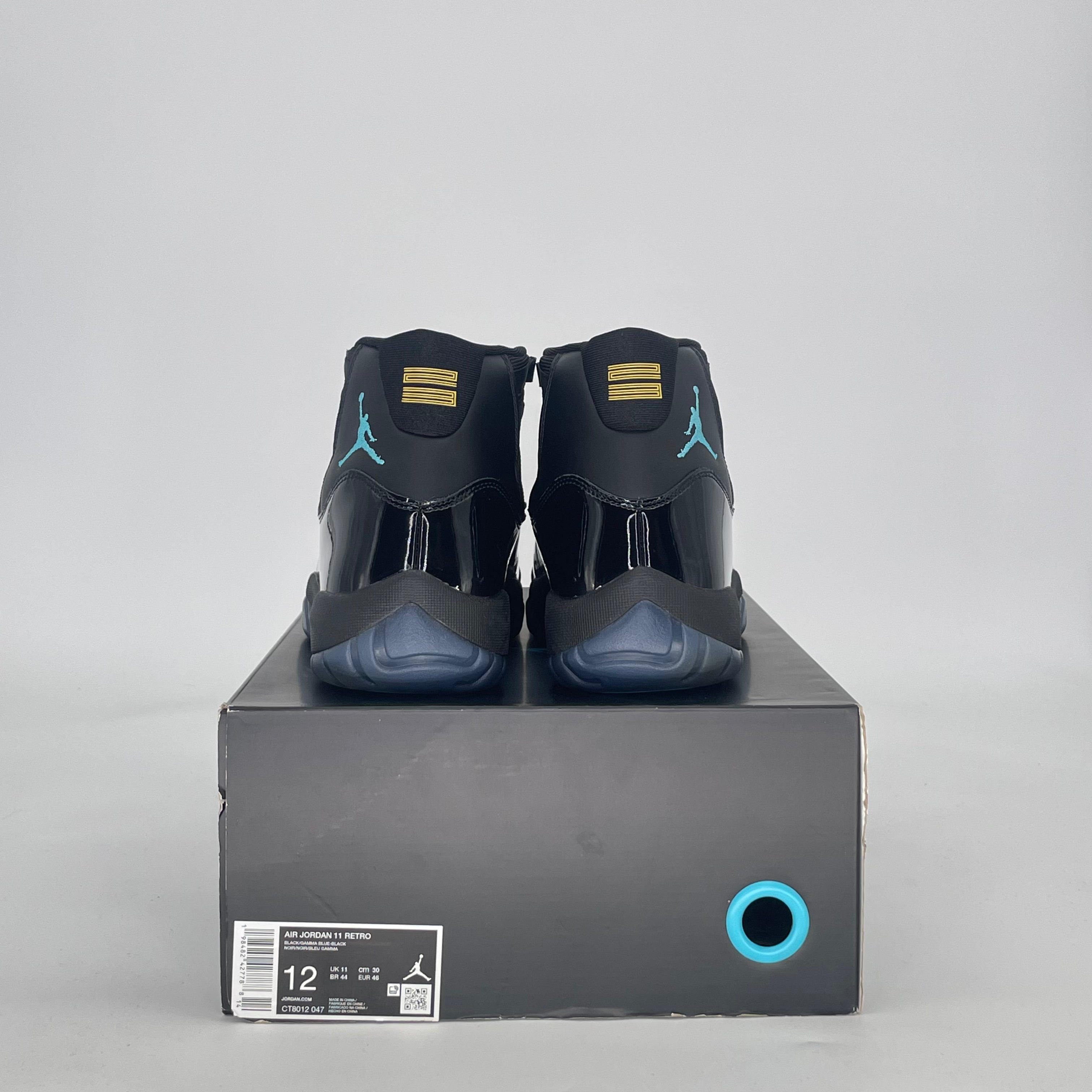 AIR JORDAN 11 GAMMA BLUE CT8012-047 SIZE 12/13.5W