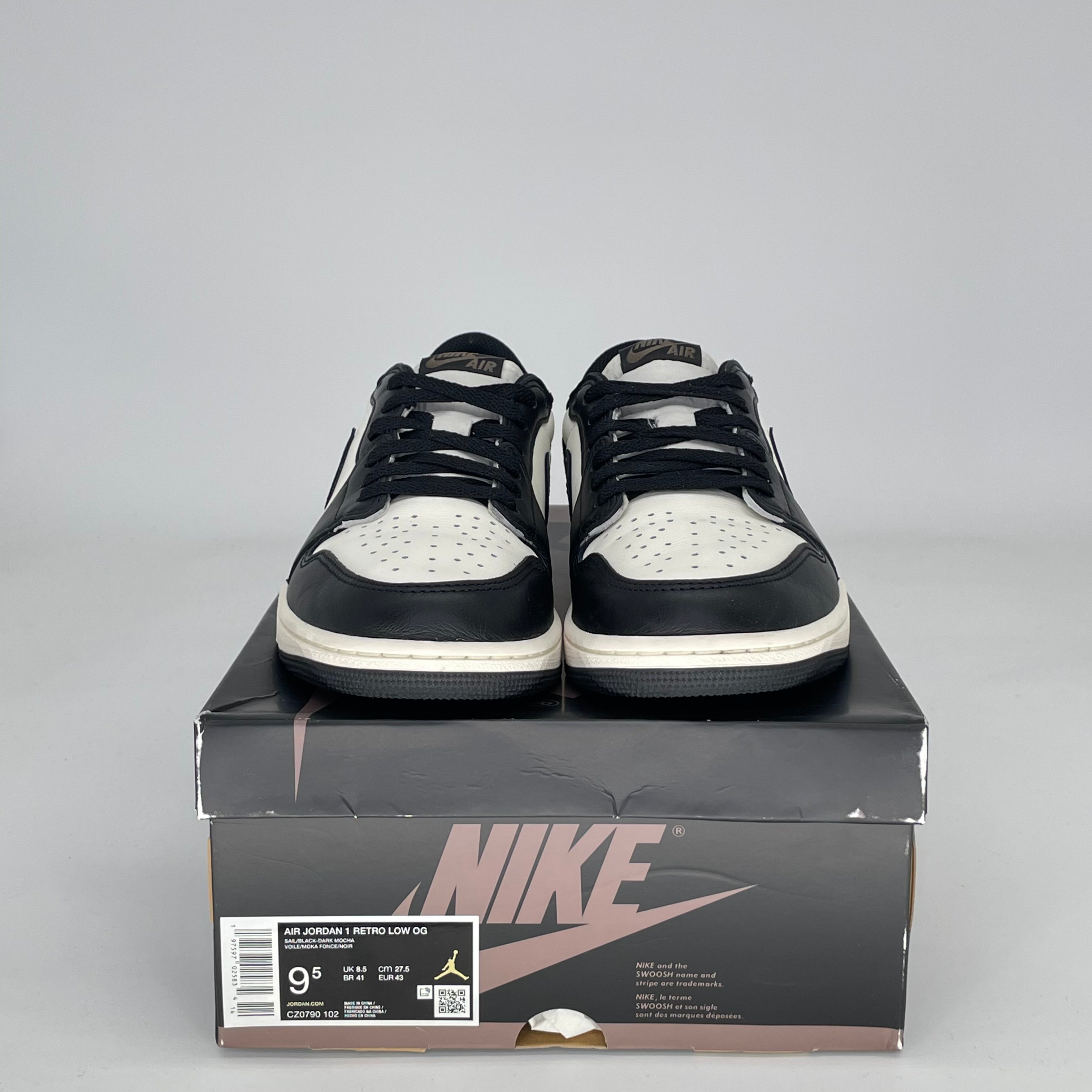 Air Jordan 1 Low Mocha CZ0790-102 Size 9.5/11W - Classic