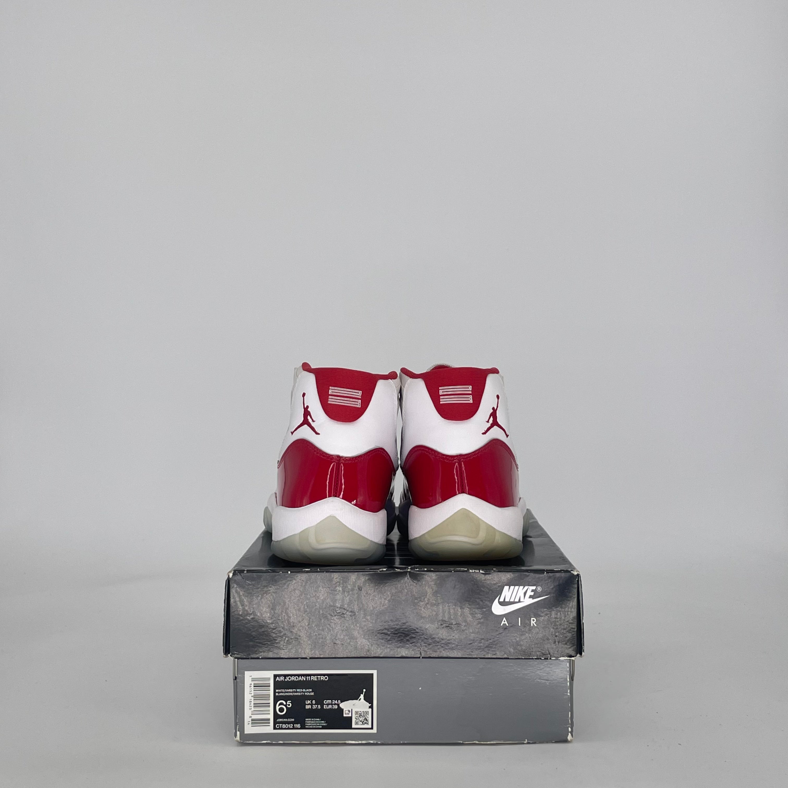 AIR JORDAN 11 CHERRY CT8012-116 SIZE 6.5/8W GS