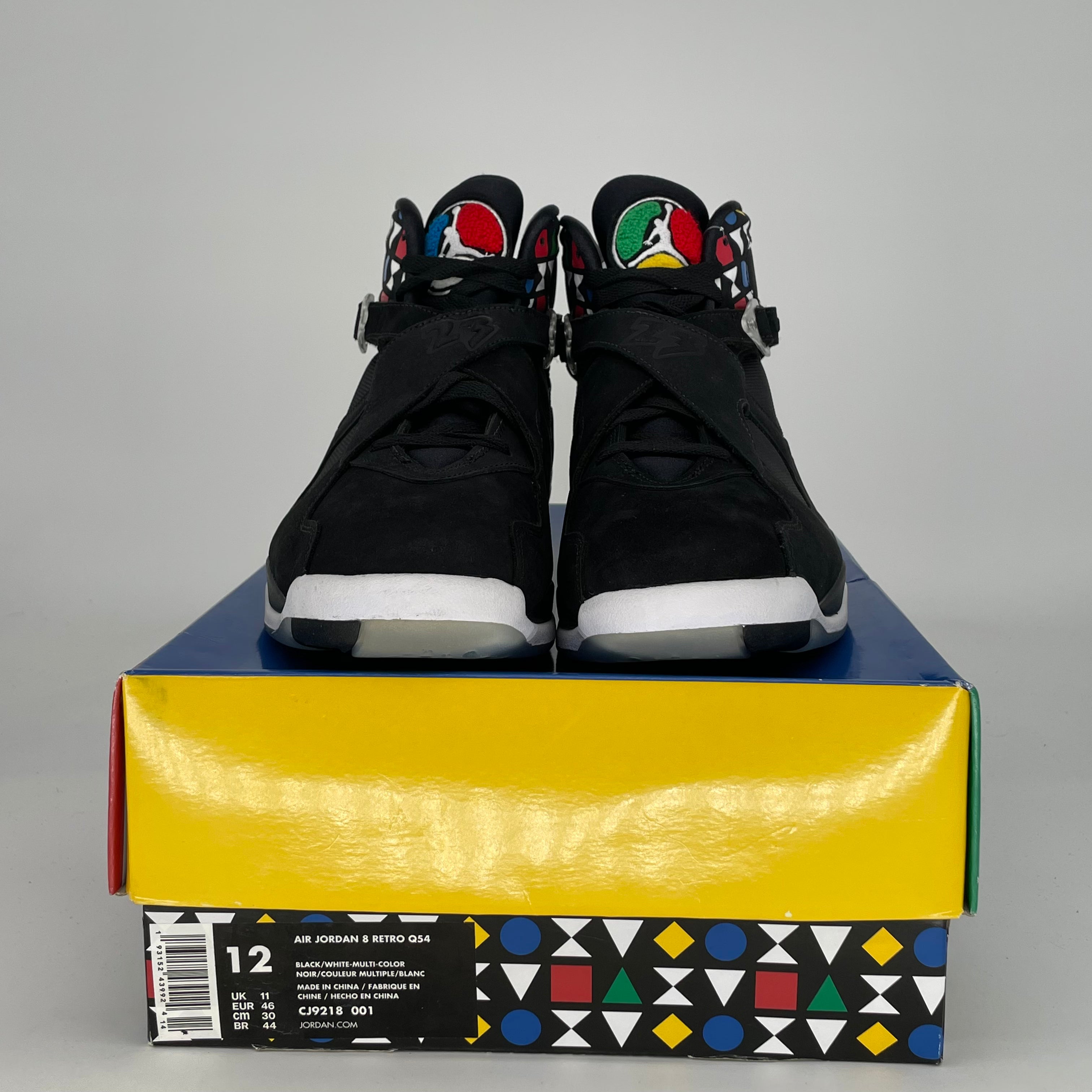 AIR JORDAN 8 QUAI 54 CJ9218-001 SIZE 12/13.5W