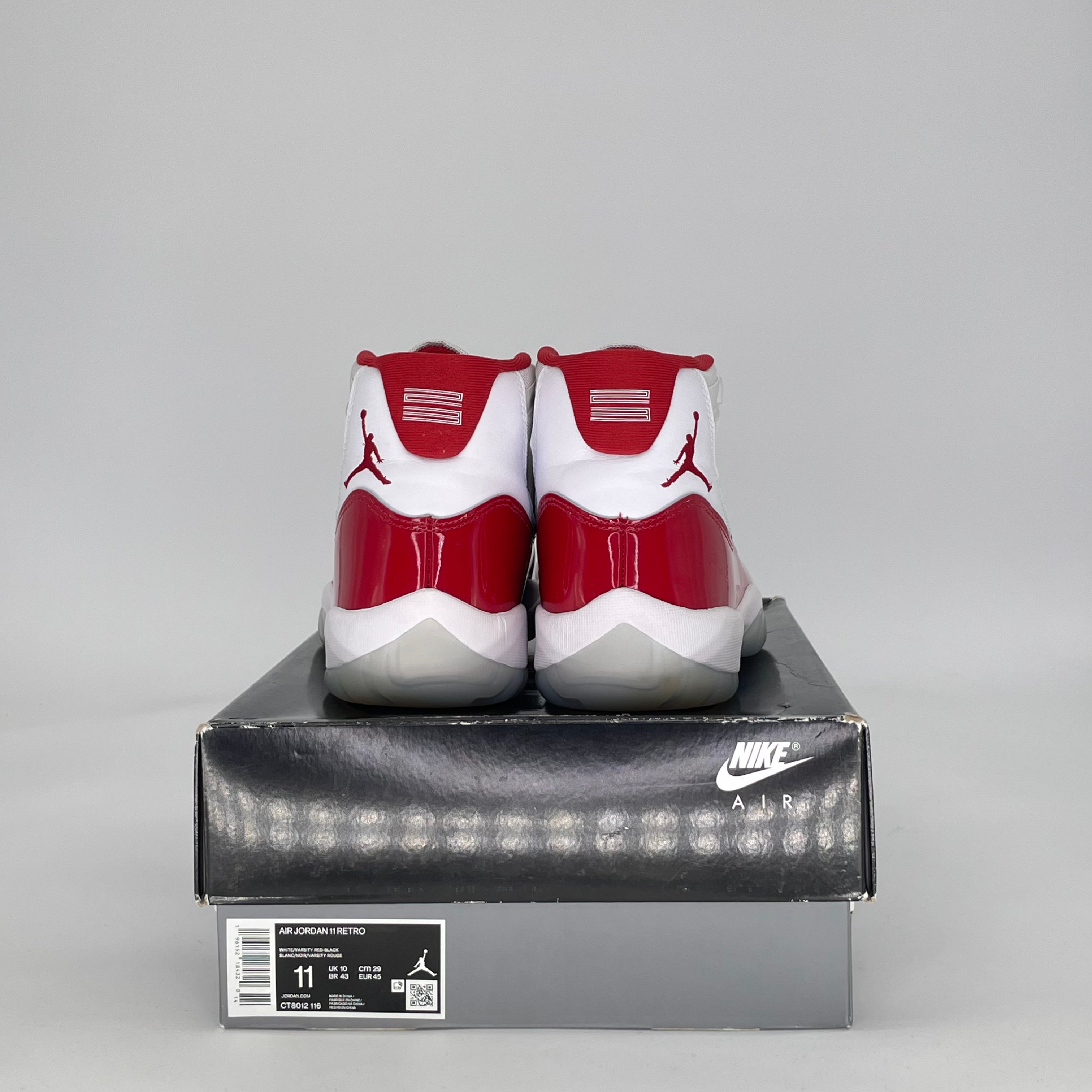 AIR JORDAN 11 CHERRY CT8012-116 SIZE 11/12.5W