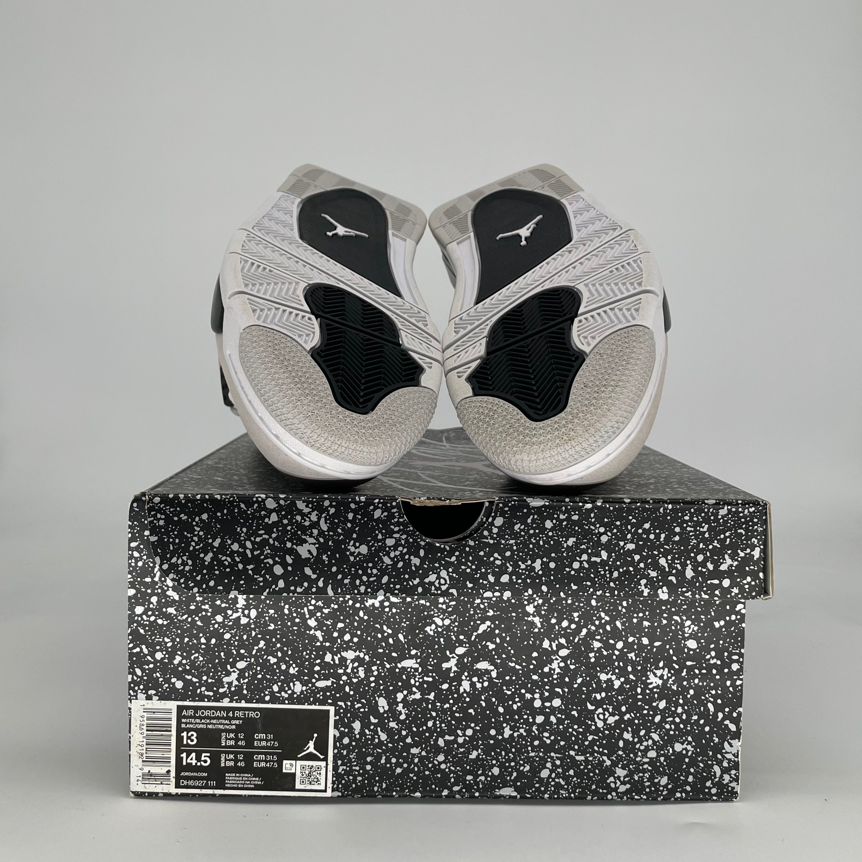 AIR JORDAN 4 MILITARY BLACK DH6927-111 SIZE 13/14.5W