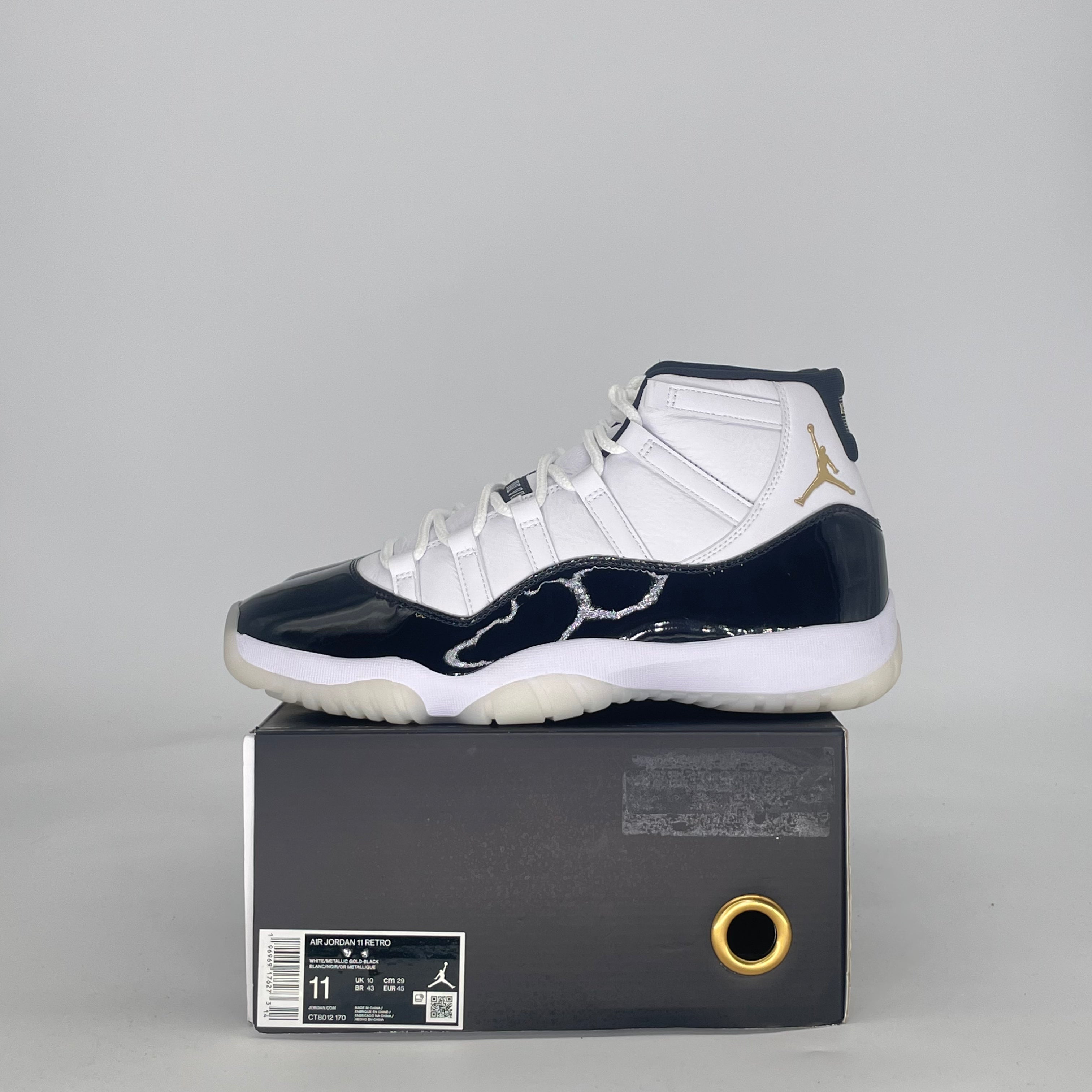 AIR JORDAN 11 DMP GRATITUDE CT8012-170 SIZE 11/12.5W