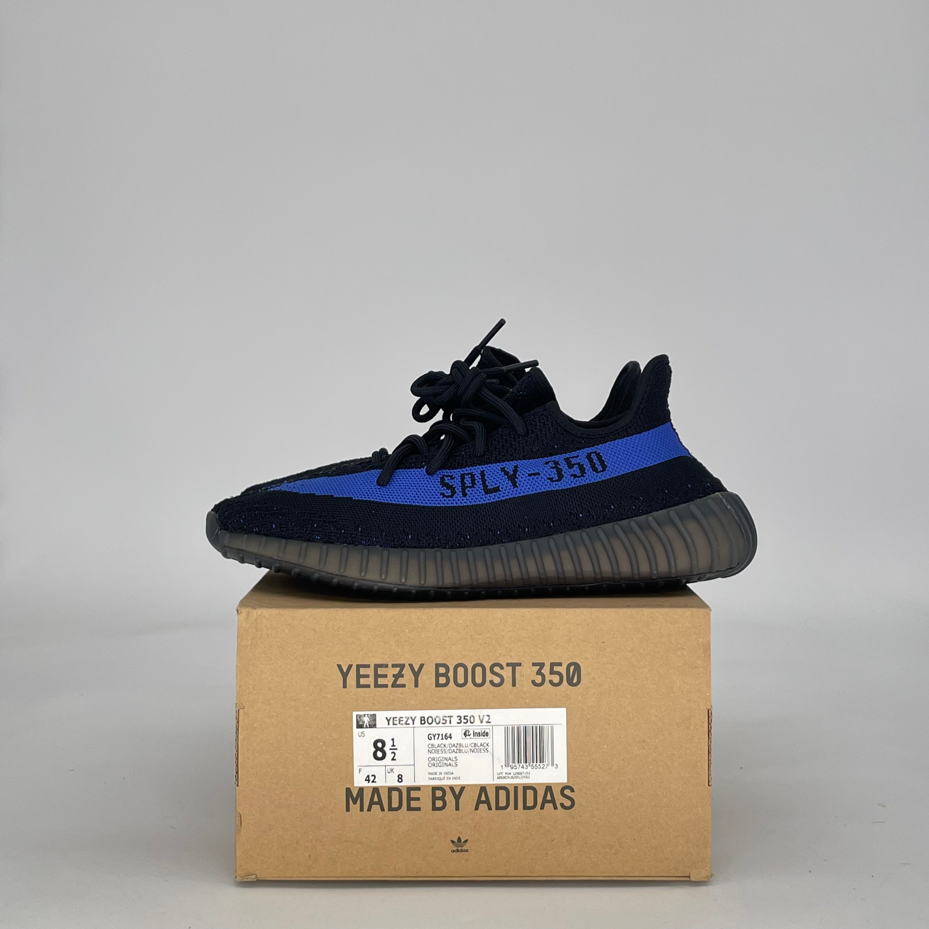ADIDAS YEEZY BOOST 350 V2 DAZZLING BLUE GY7164 SIZE 8.5/10W