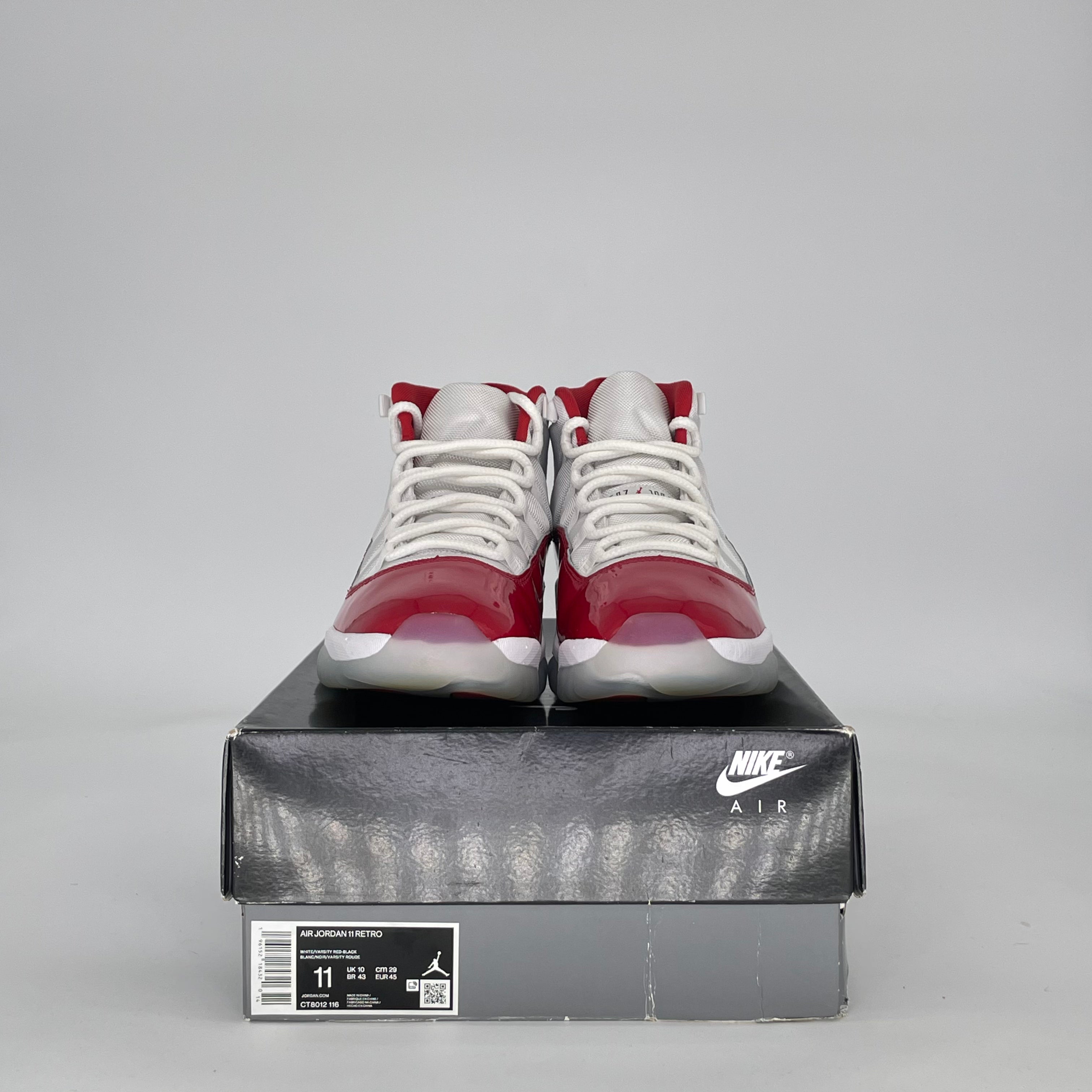 AIR JORDAN 11 CHERRY (2022) CT8012-116 SIZE 11/12.5W