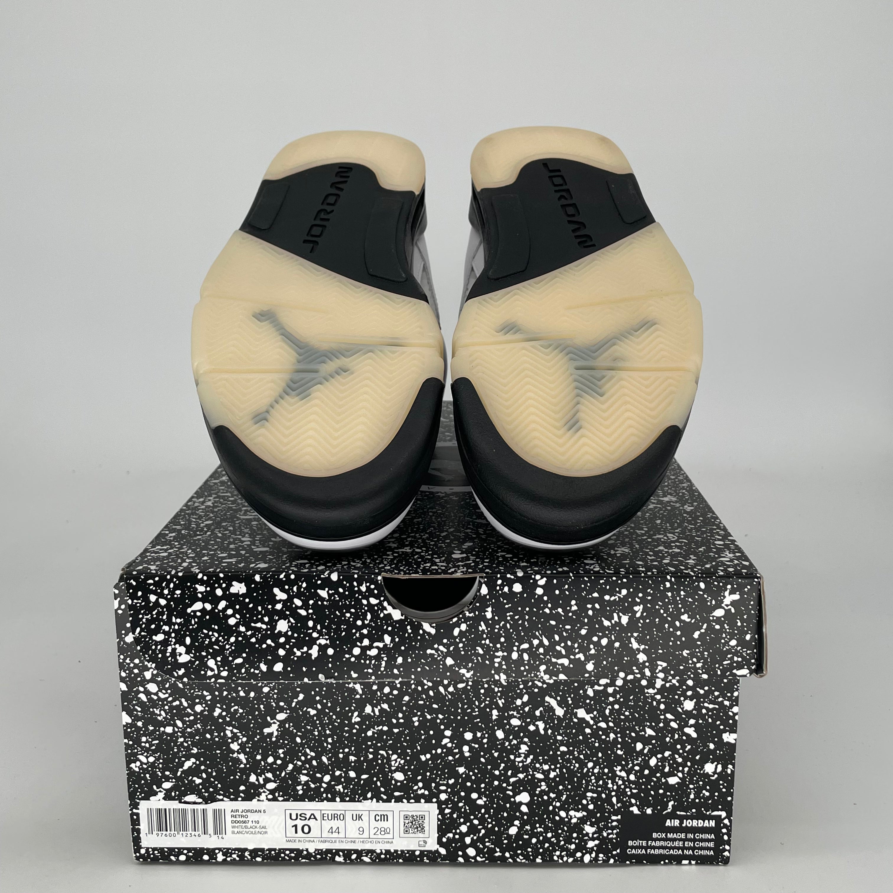 AIR JORDAN 5 REVERSE METALLIC DD0587-110 SIZE 10/11.5W