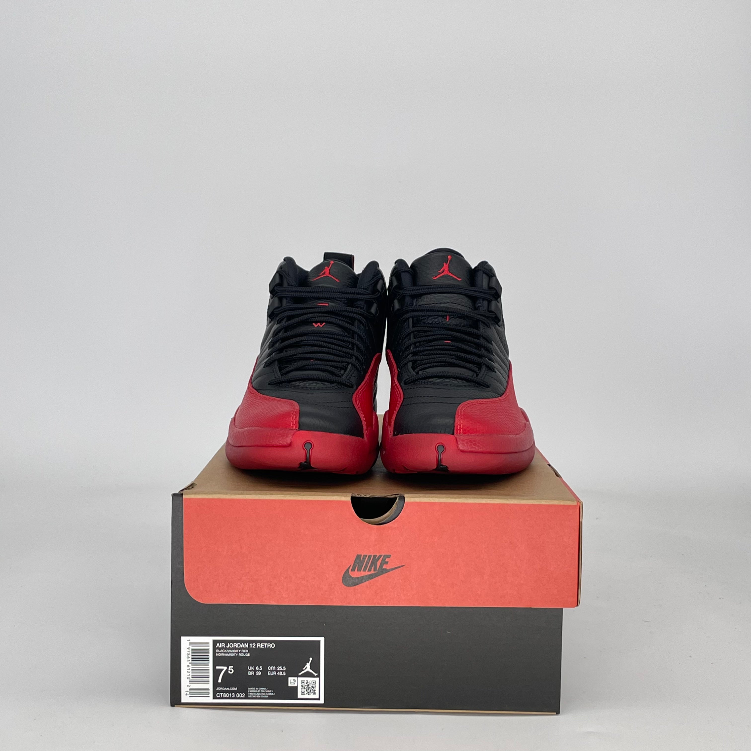 AIR JORDAN 12 FLU GAME CT8013-002 SIZE 7.5/9W MENS