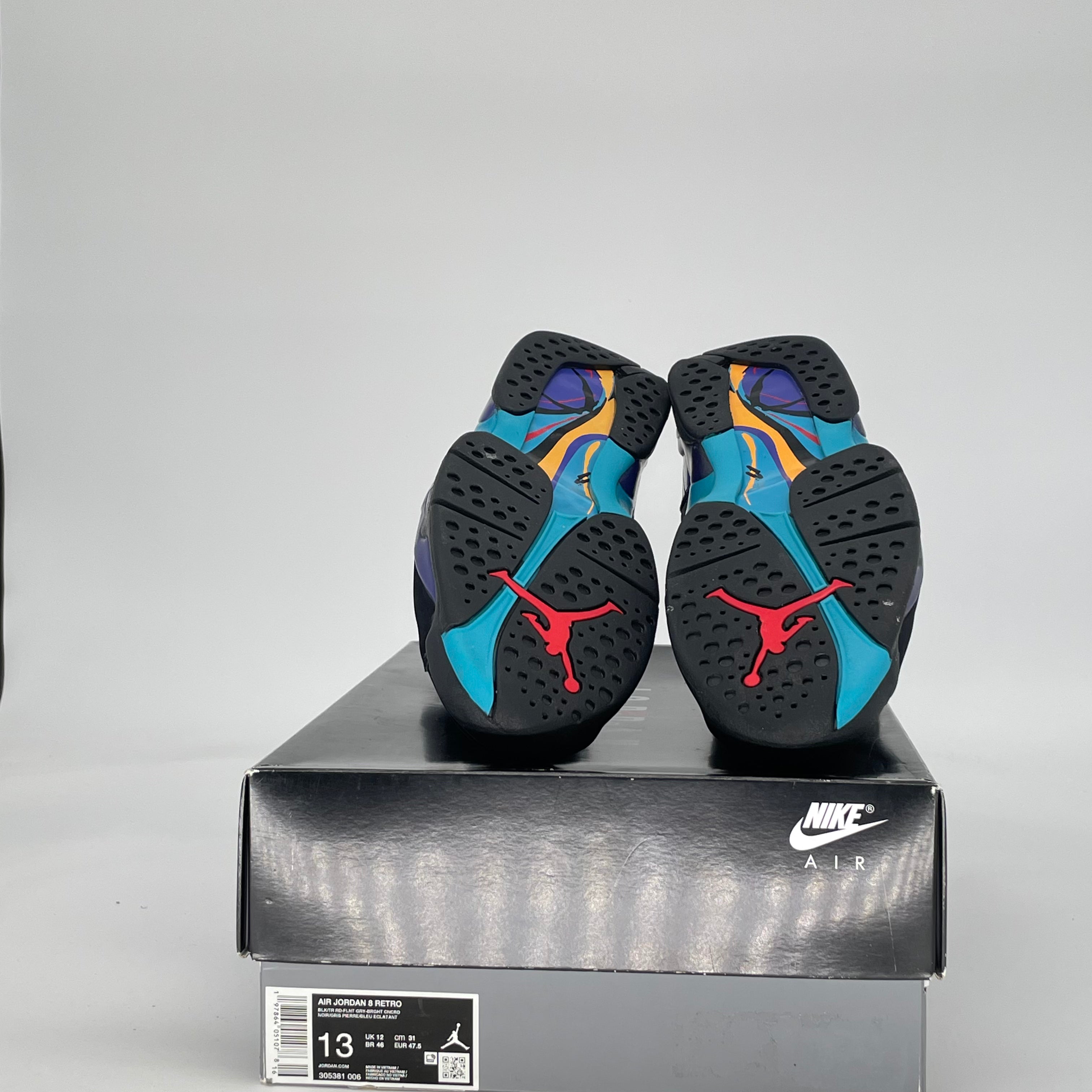 AIR JORDAN 8 AQUA (2025) 305381-006 SIZE 13/14.5W