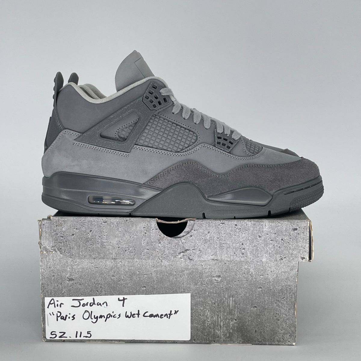 Jordan 4 Retro SE Paris Olympics Wet Cement