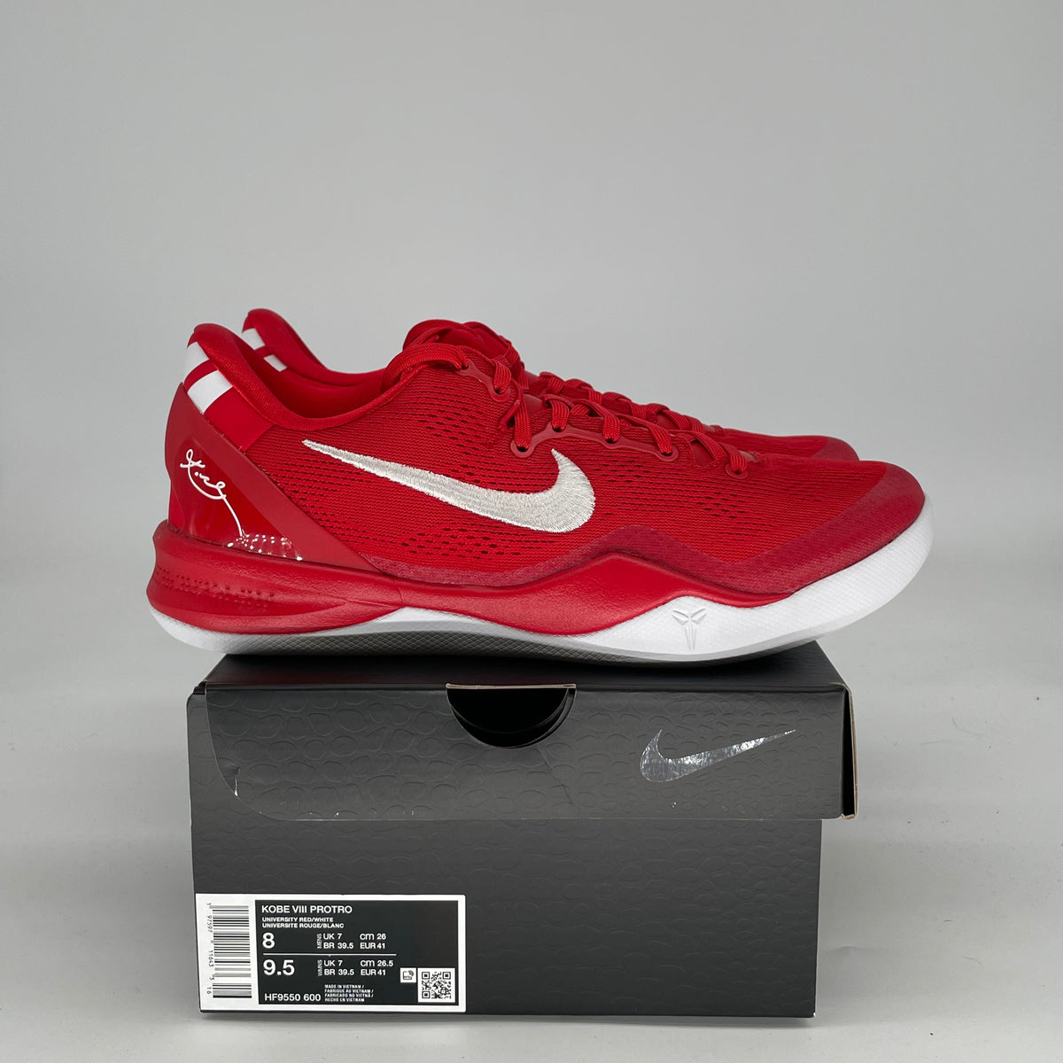 Nike Kobe 8 Protro University Red