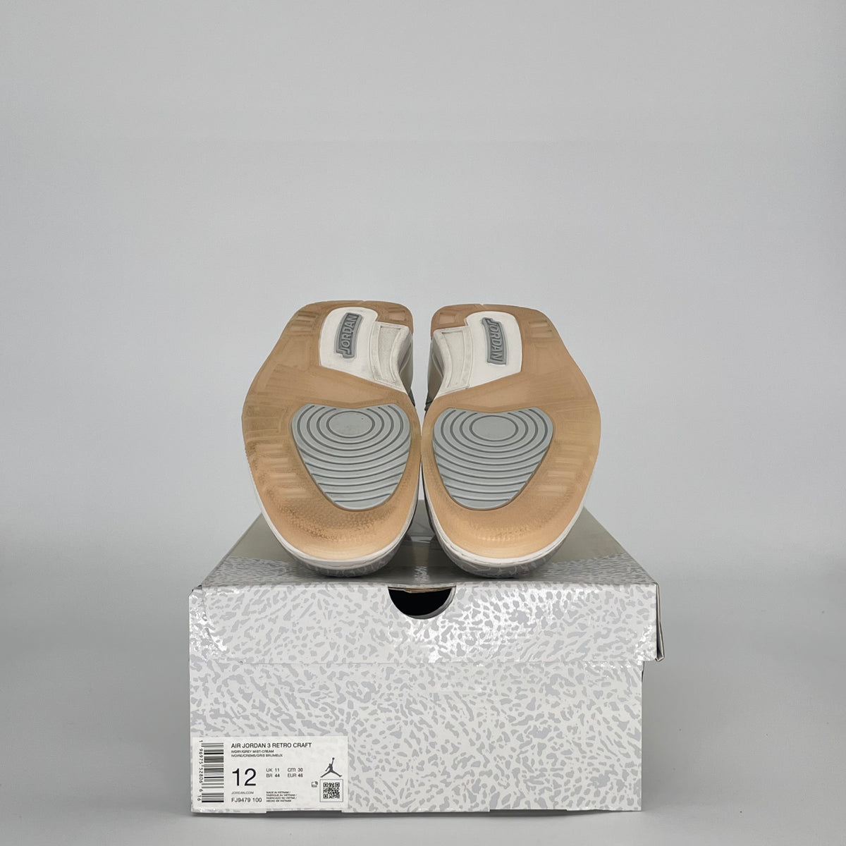 Jordan 3 Retro Craft Ivory