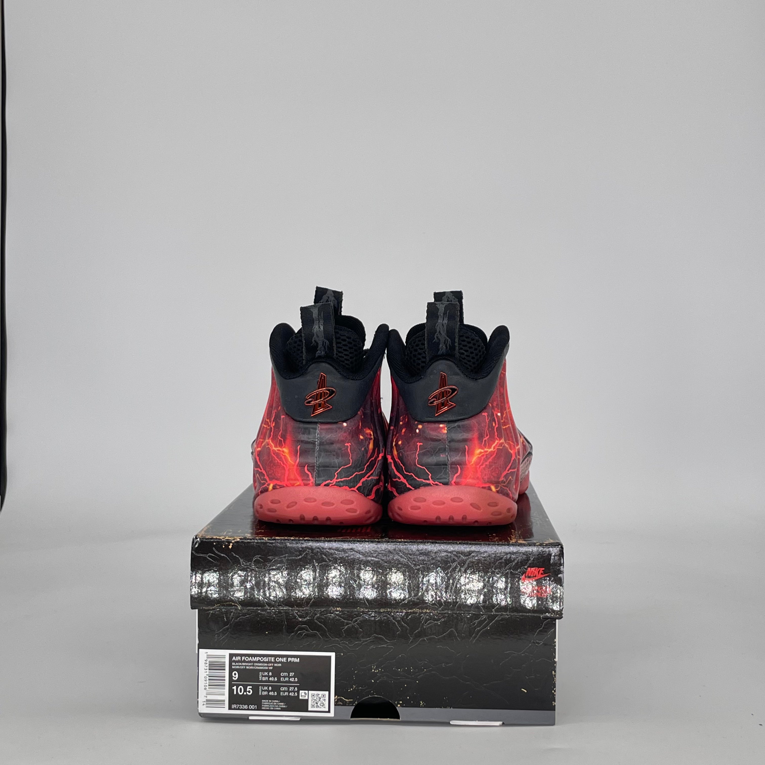 NIKE AIR FOAMPOSITE ONE STRANGER THINGS IR7336-001 SIZE 9/10.5W