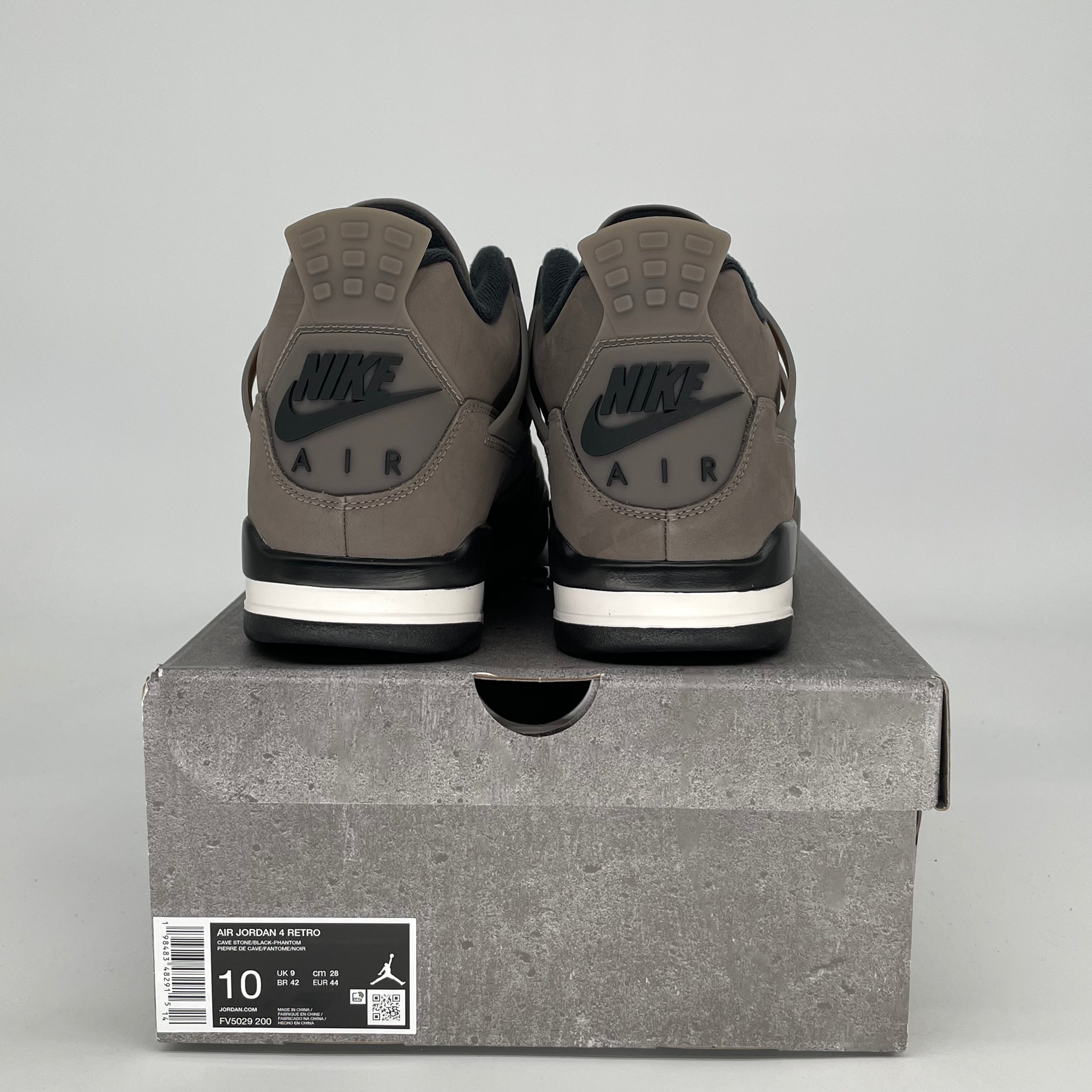 AIR JORDAN 4 CAVE STONE FV5029-200 SIZE 10/11.5W