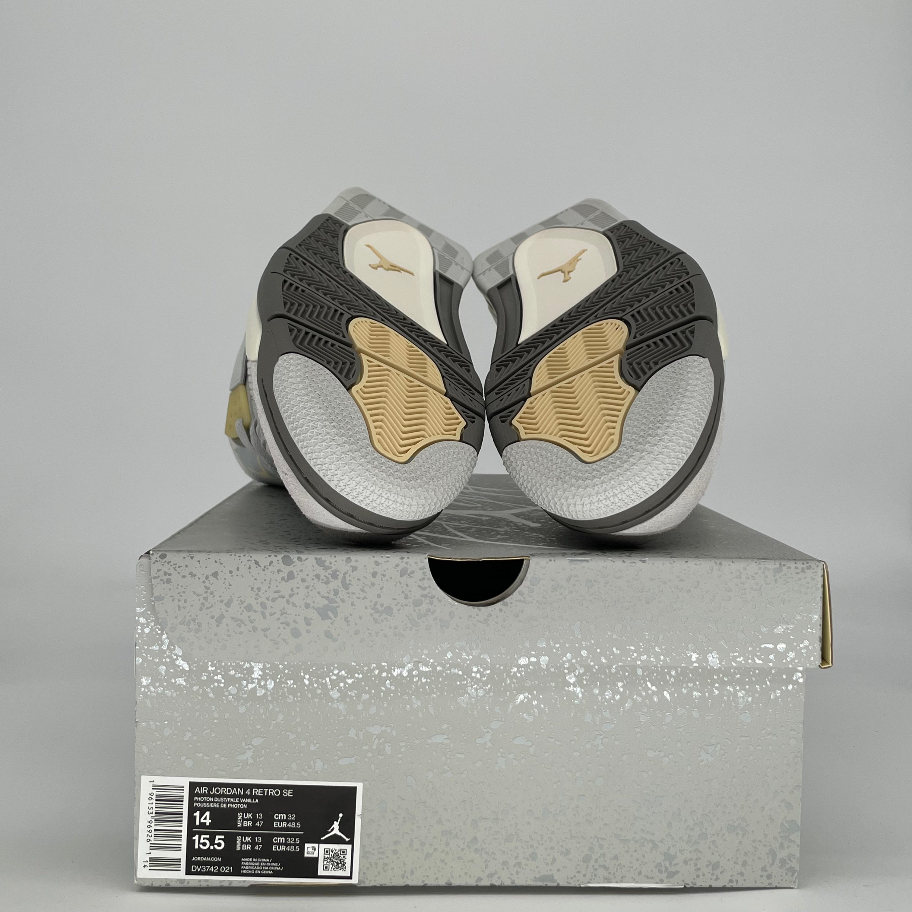 AIR JORDAN 4 CRAFT PHOTON DUST DV3742-021 SIZE 14/15.5W