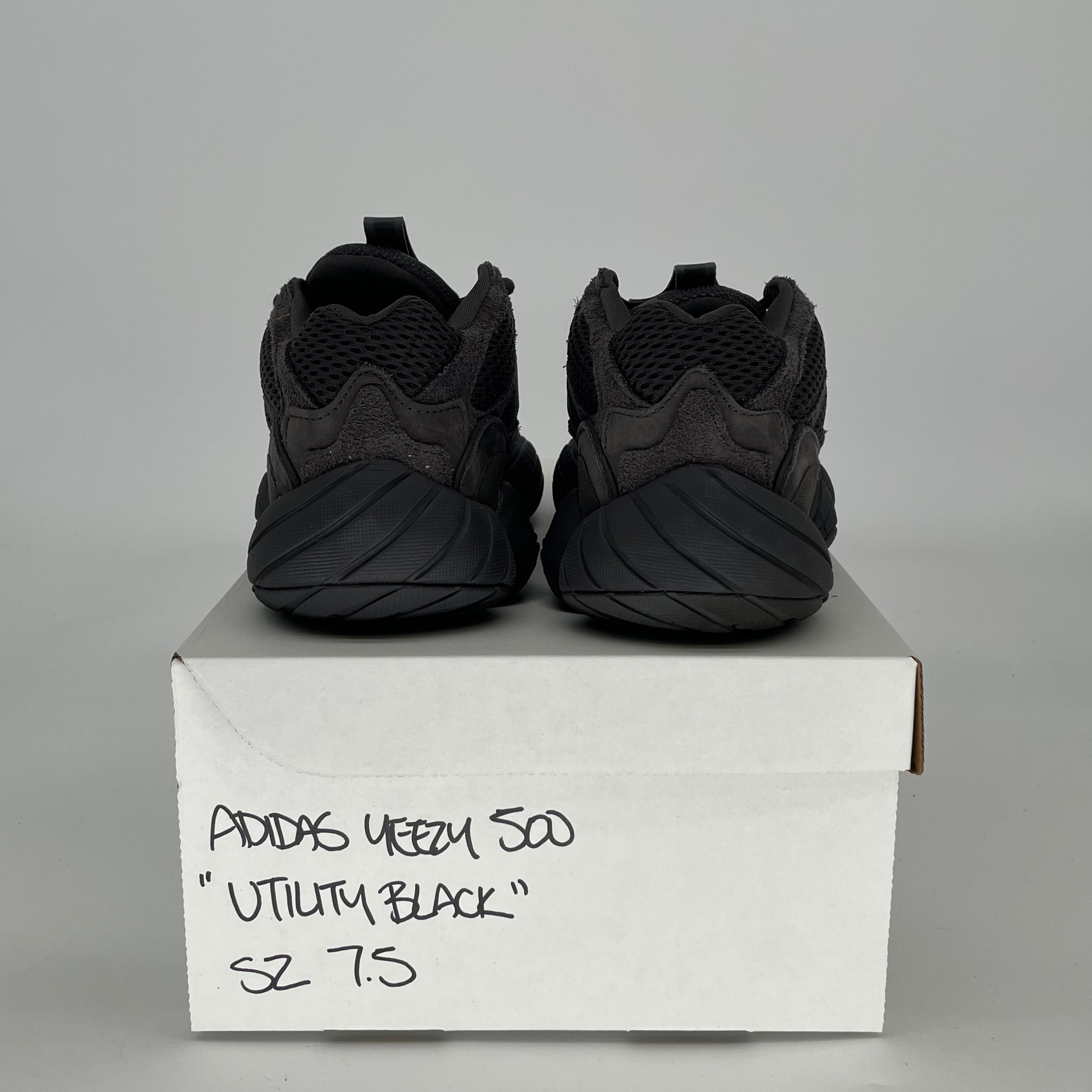 ADIDAS YEEZY 500 UTILITY BLACK F36640 SIZE 7.5/9W