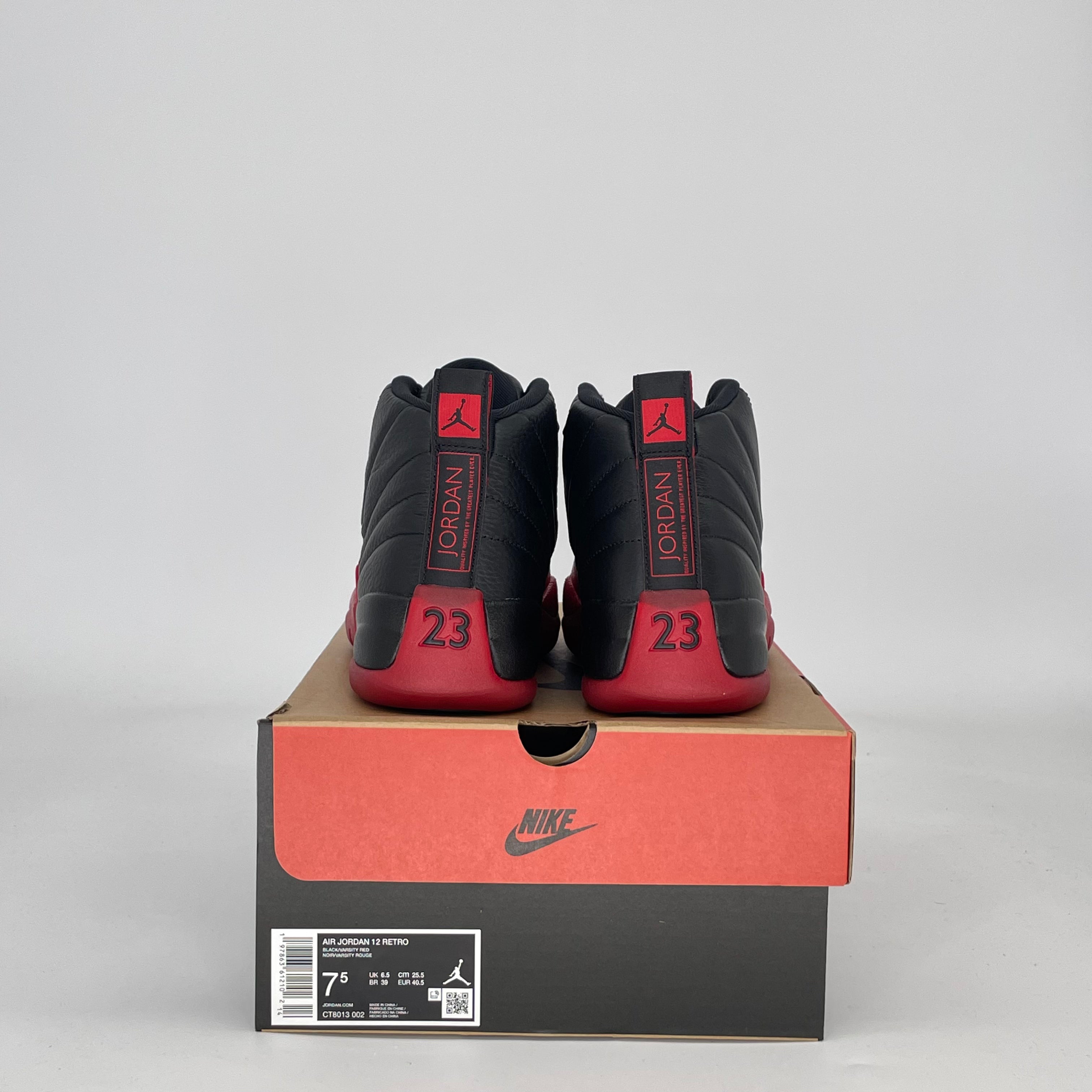 AIR JORDAN 12 FLU GAME CT8013-002 SIZE 7.5/9W MENS