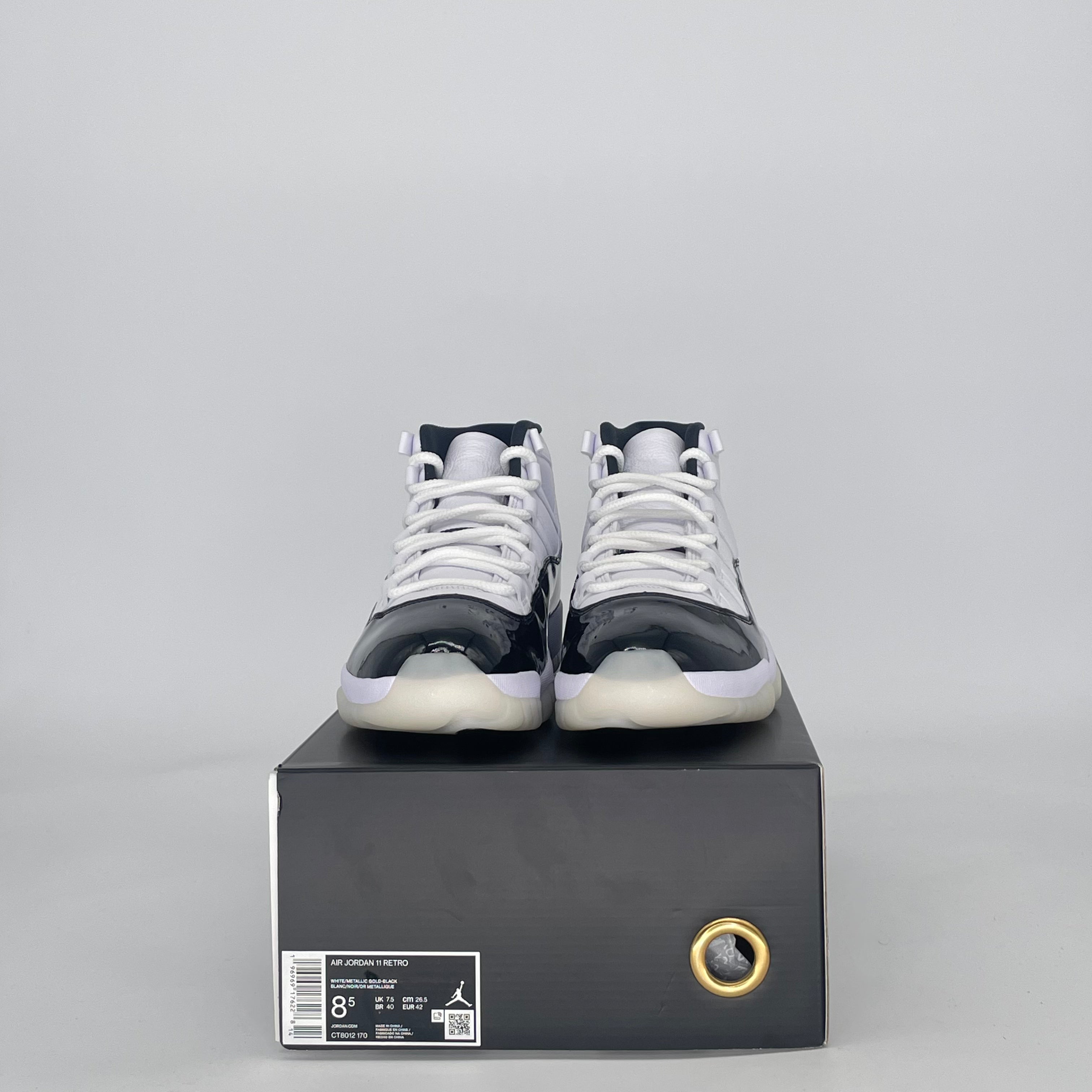 AIR JORDAN 11 DMP GRATITUDE CT8012-170 SIZE 8.5/10W