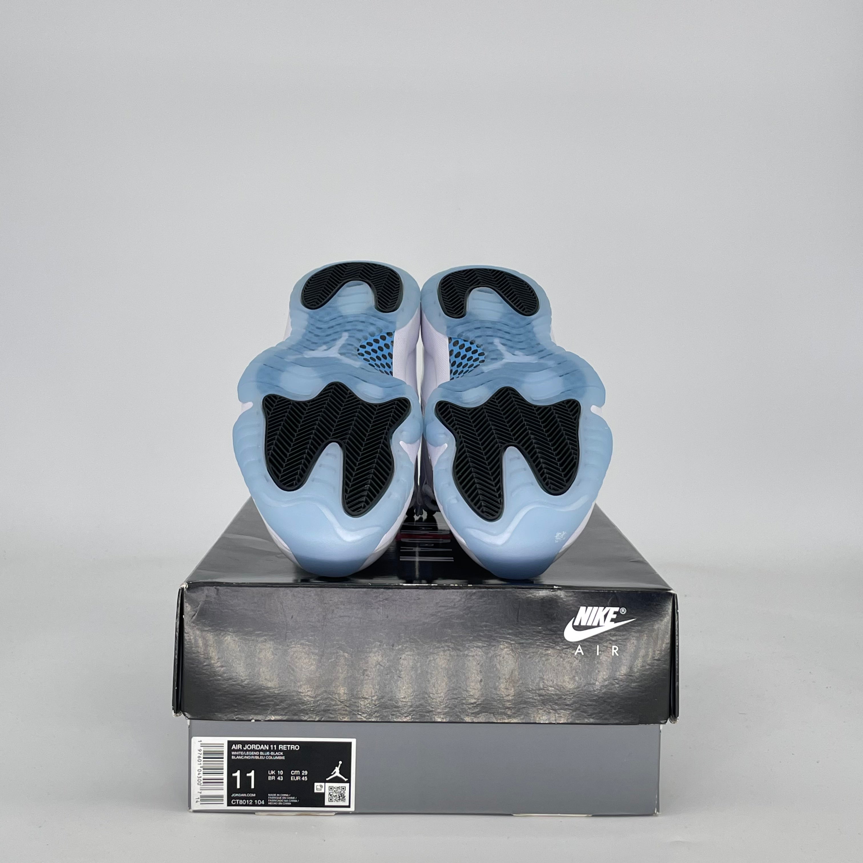 AIR JORDAN 11 LEGEND BLUE CT8012-104 SIZE 11/12.5W