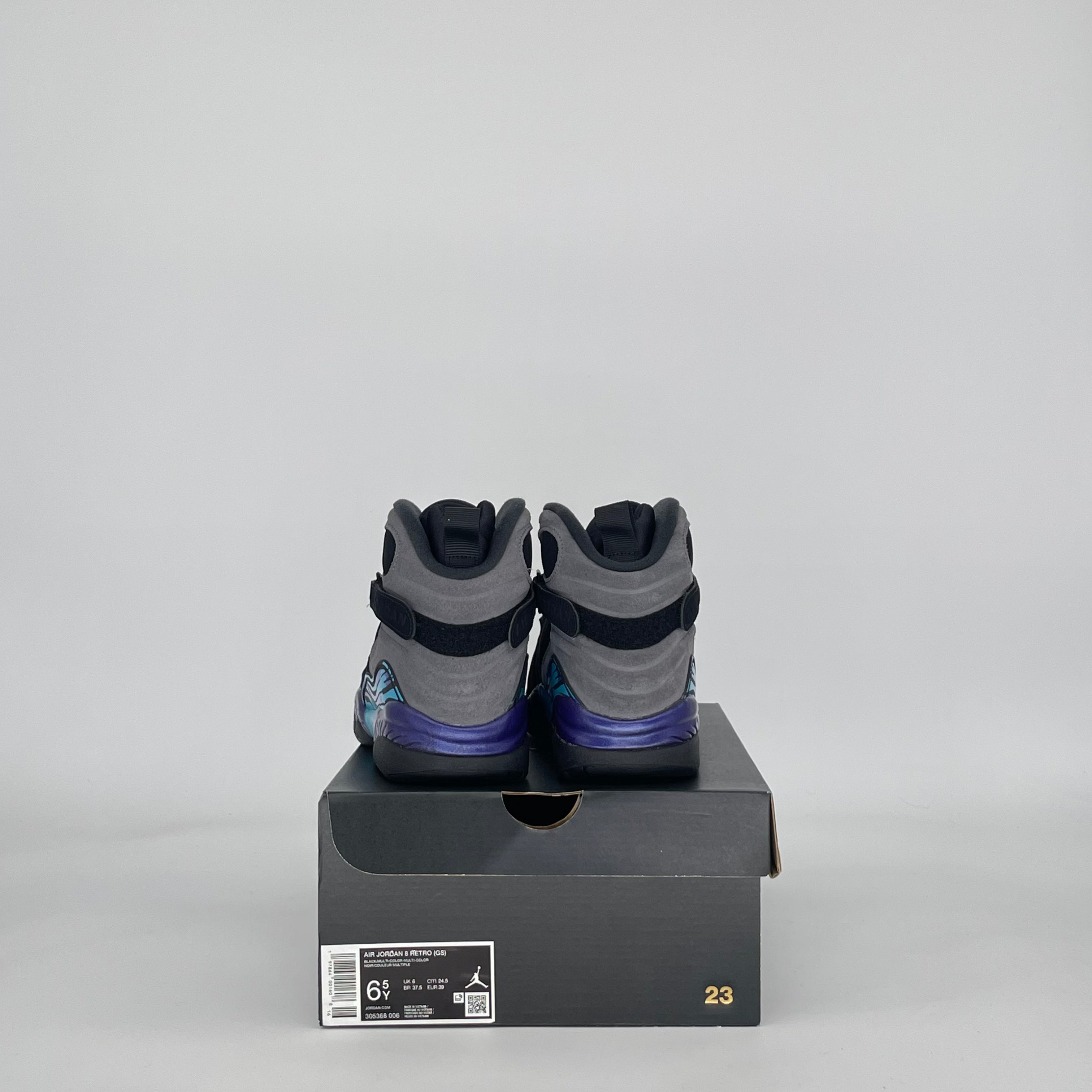 AIR JORDAN 8 AQUA 305368-006 SIZE 6.5/8W GS