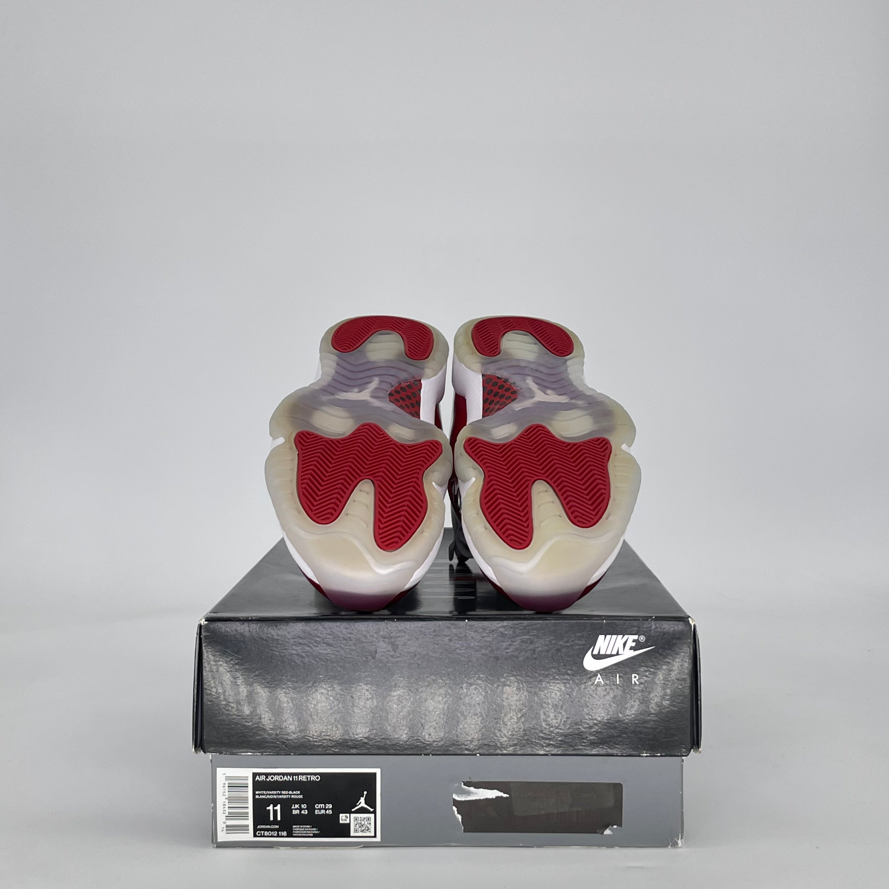 AIR JORDAN 11 CHERRY (2022) CT8012-116 SIZE 11/12.5W