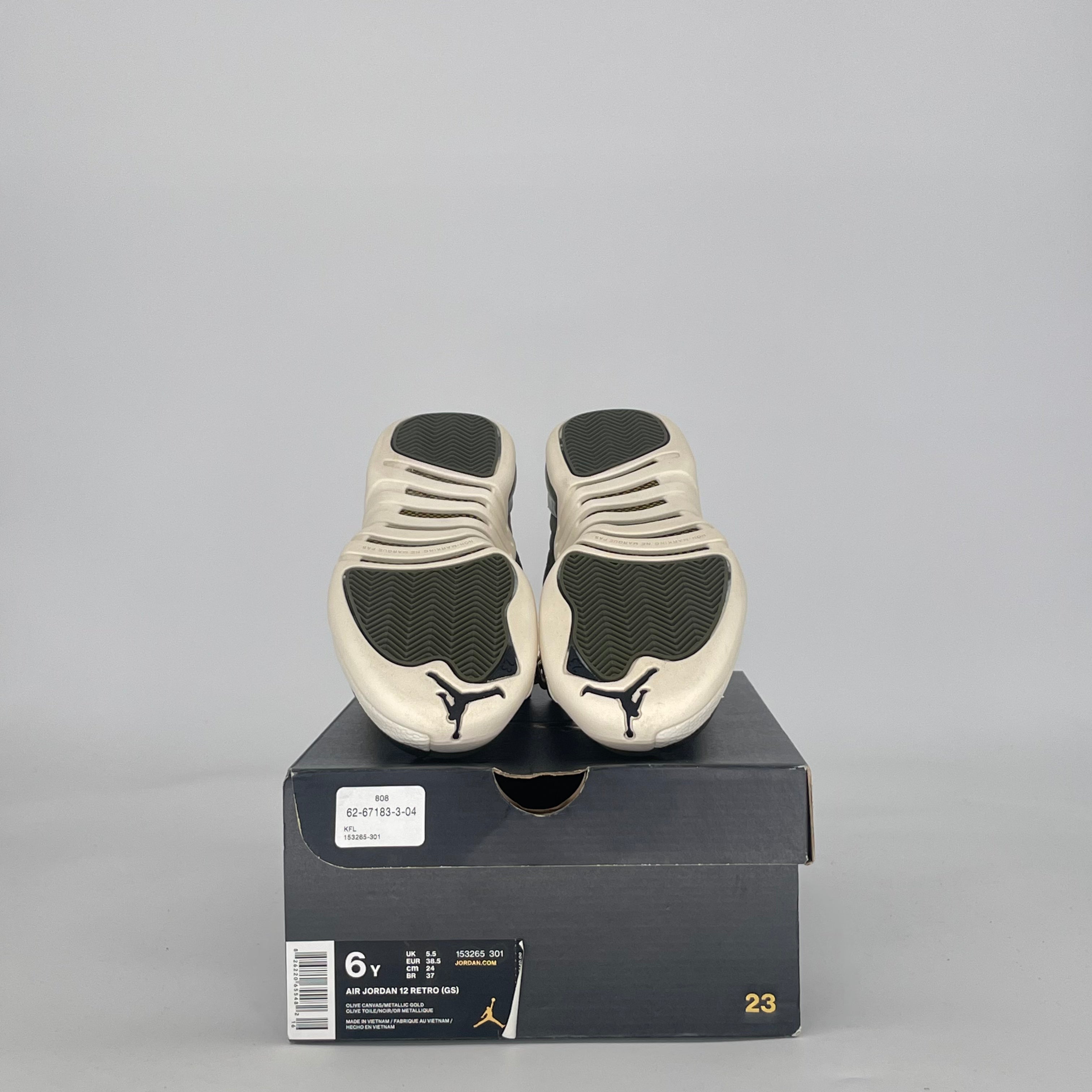 AIR JORDAN 12 CHRIS PAUL CLASS OF 2003 153265-301 SIZE 6/7.5W GS