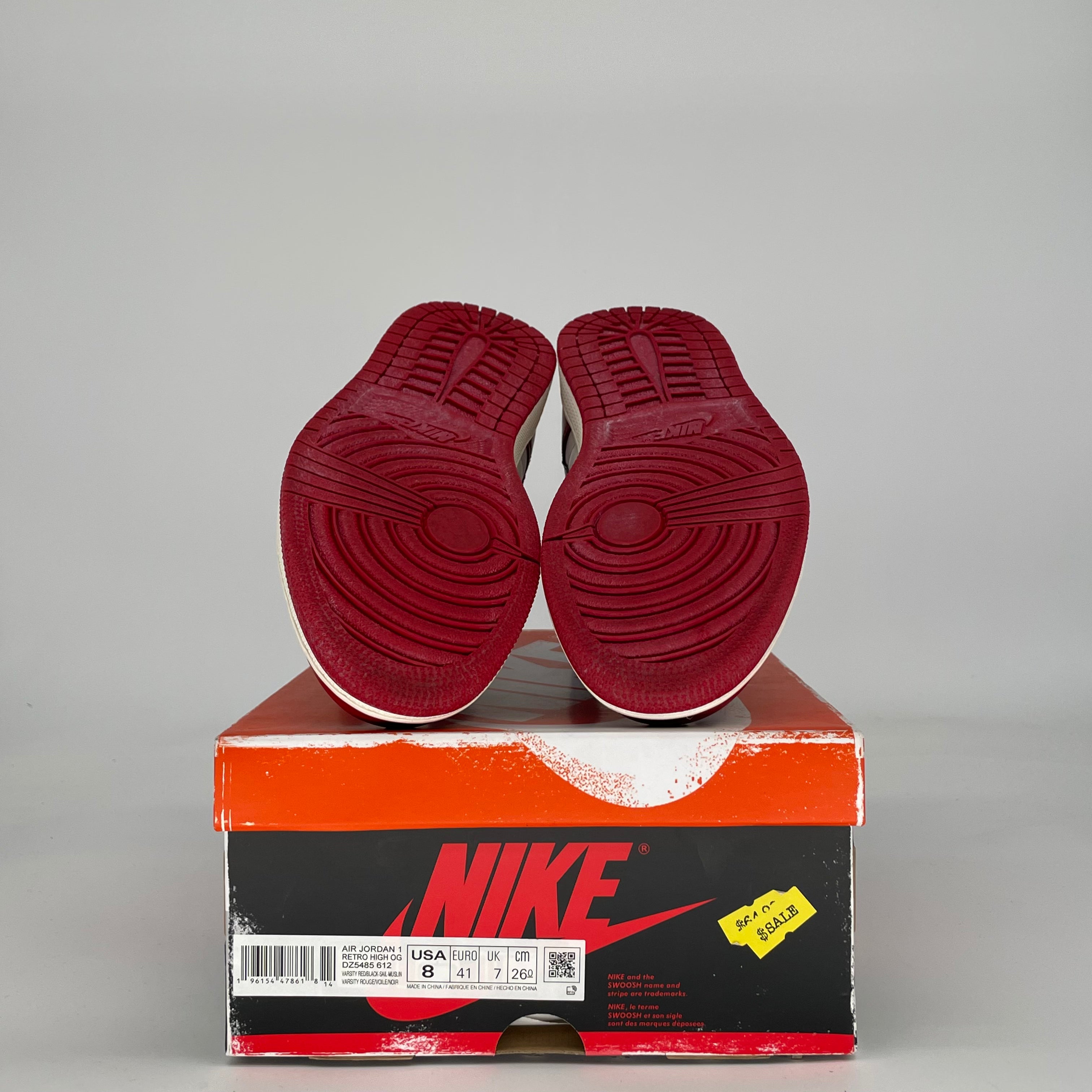 AIR JORDAN 1 CHICAGO LOST AND FOUND DZ5485-612 SIZE 8/9.5W