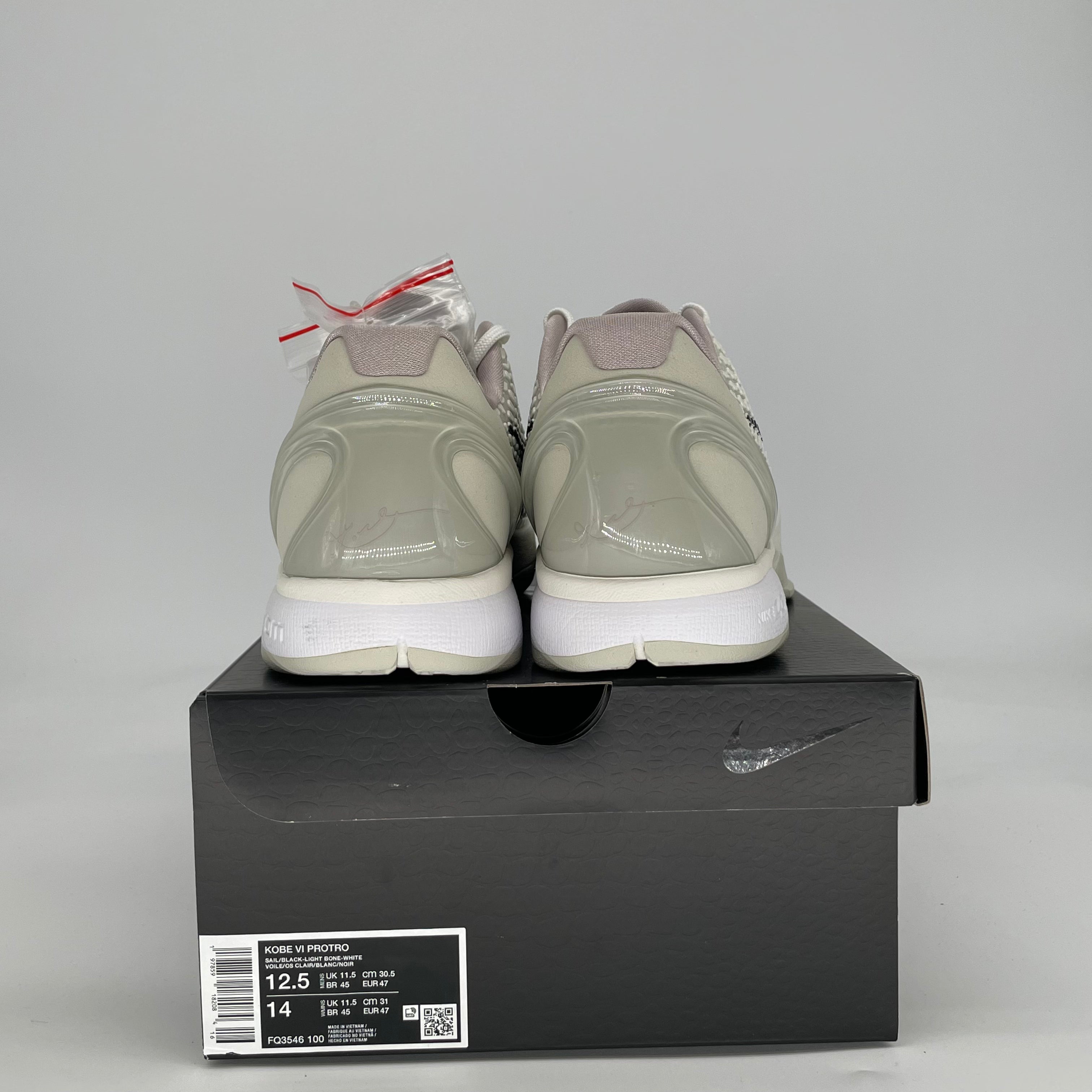 NIKE KOBE 6 PROTRO SAIL ALL-STAR FQ3546-100 SIZE 12.5/14W