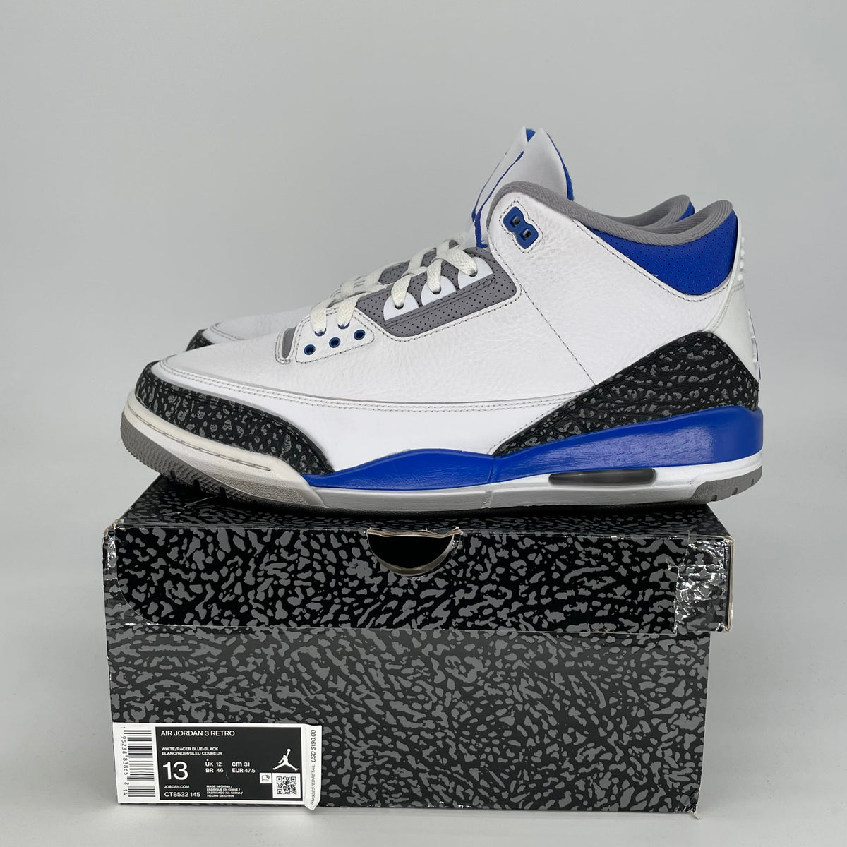 Jordan 3 Retro Racer Blue