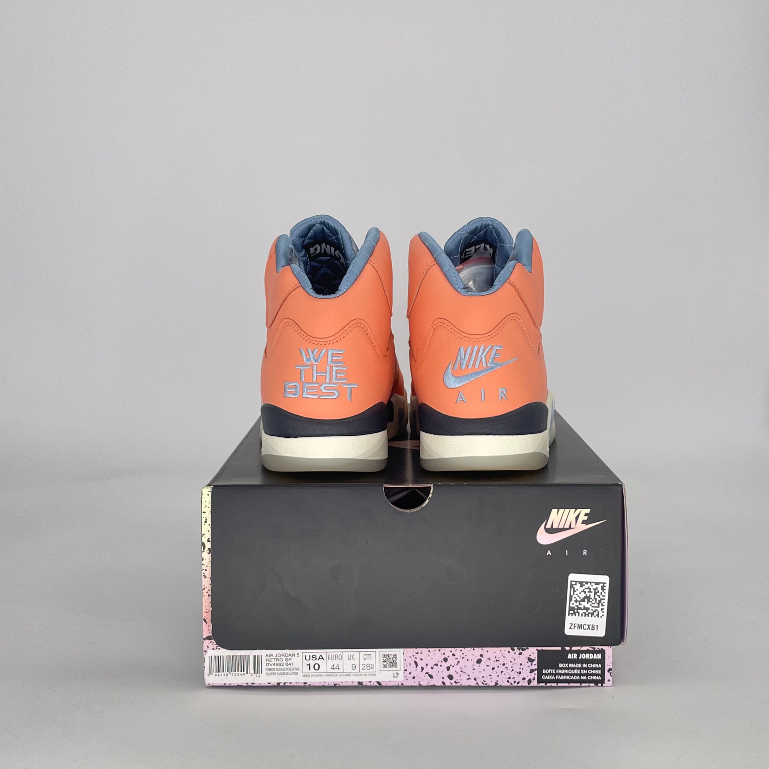 AIR JORDAN 5 DJ KHALED WE THE BEST CRIMSON BLISS DV4982-641 SIZE 10/11.5W