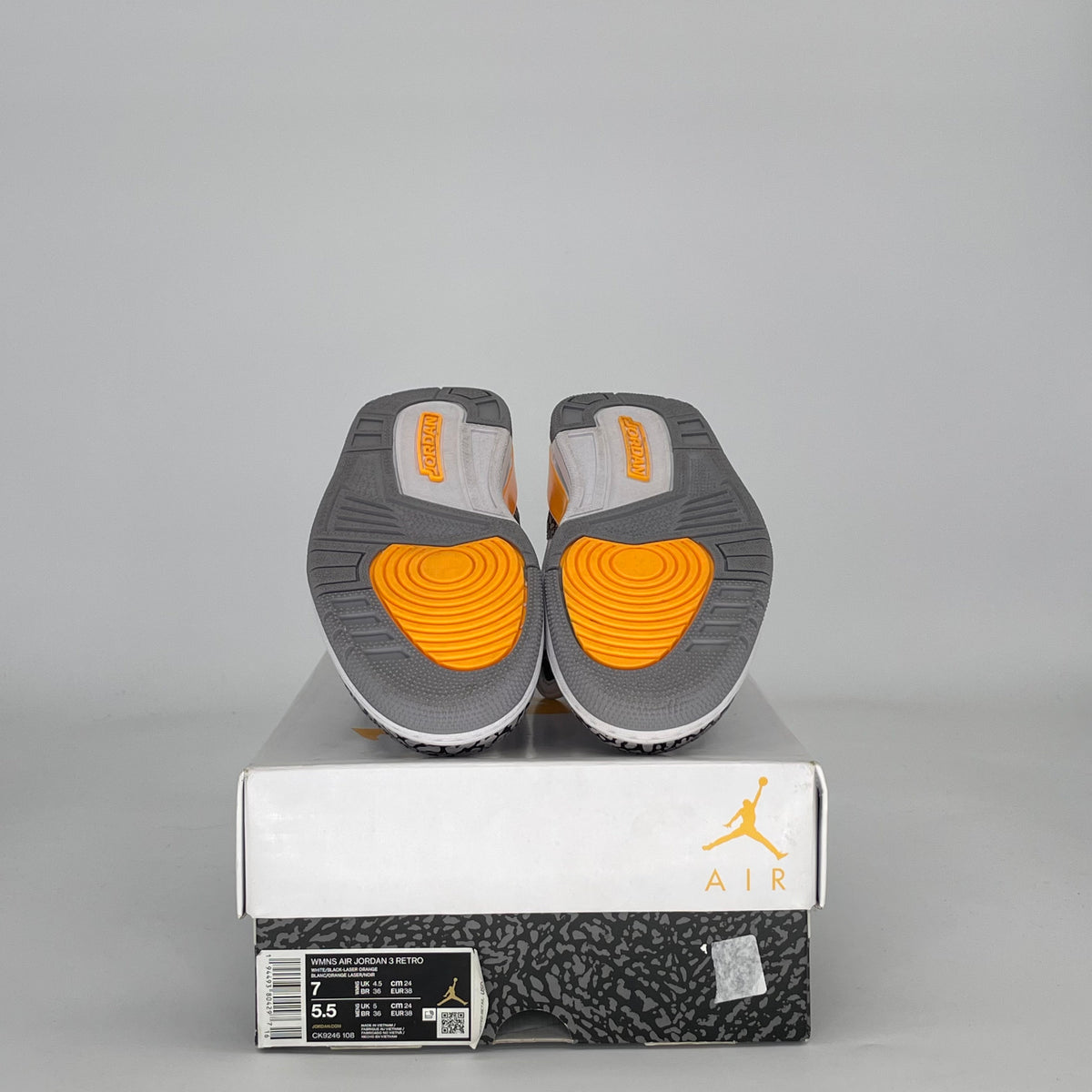Jordan 3 Retro Laser Orange (Women's)
