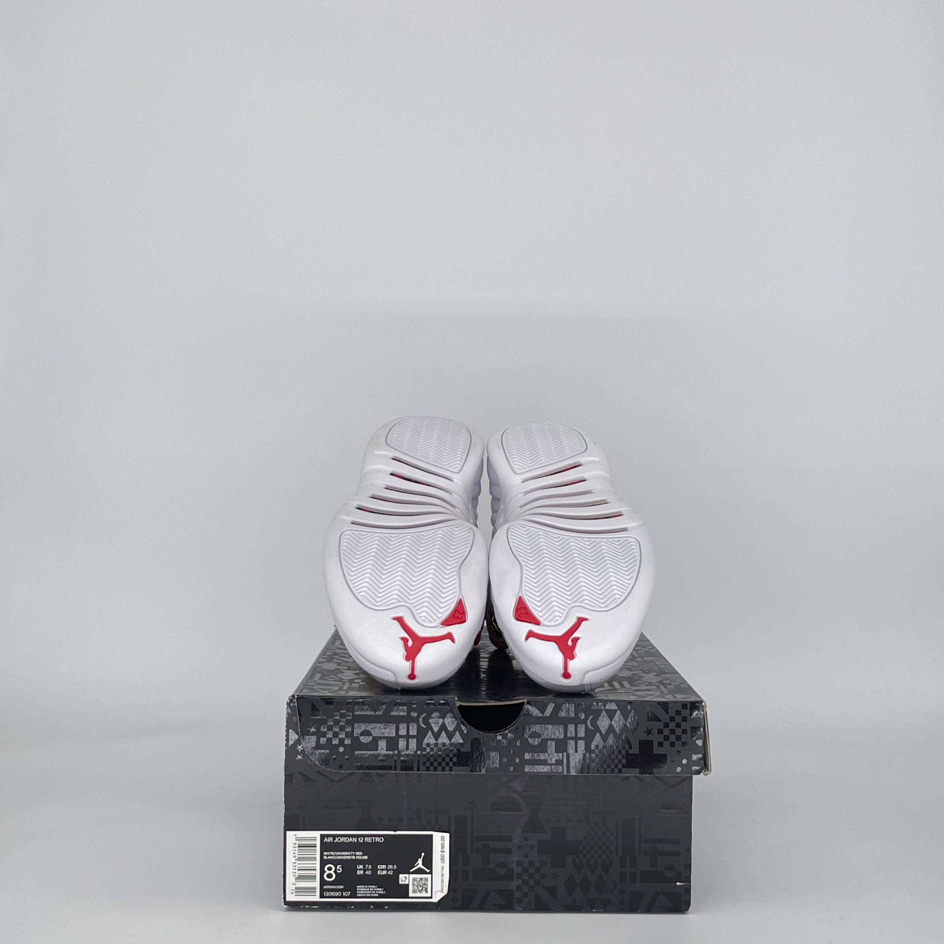 AIR JORDAN 12 FIBA (2019) 130690-107 SIZE 8.5/10W