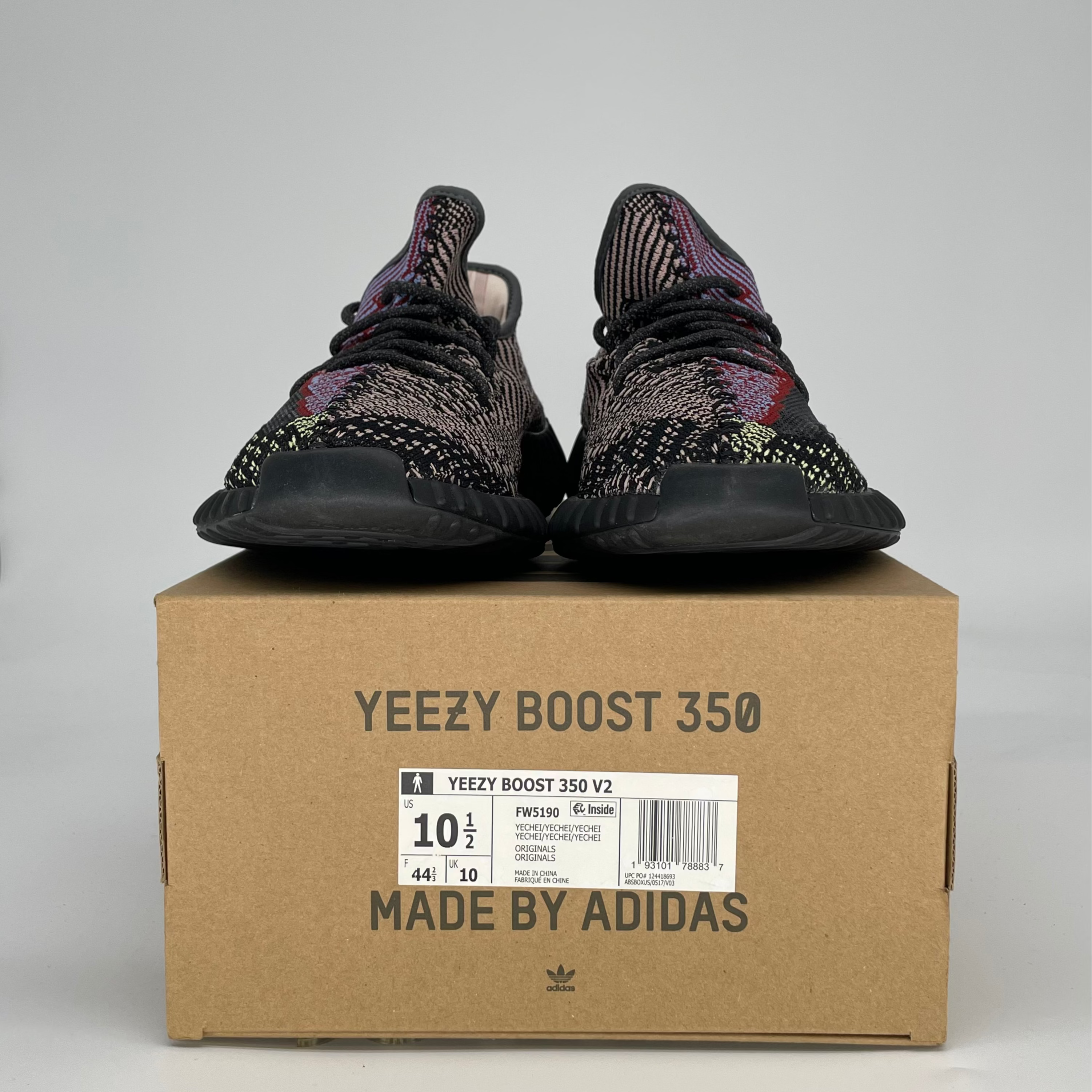 ADIDAS YEZZY BOOST 350 V2 YECHEIL (NON REFLECTIVE) FW5190 SIZE 10.5/12W