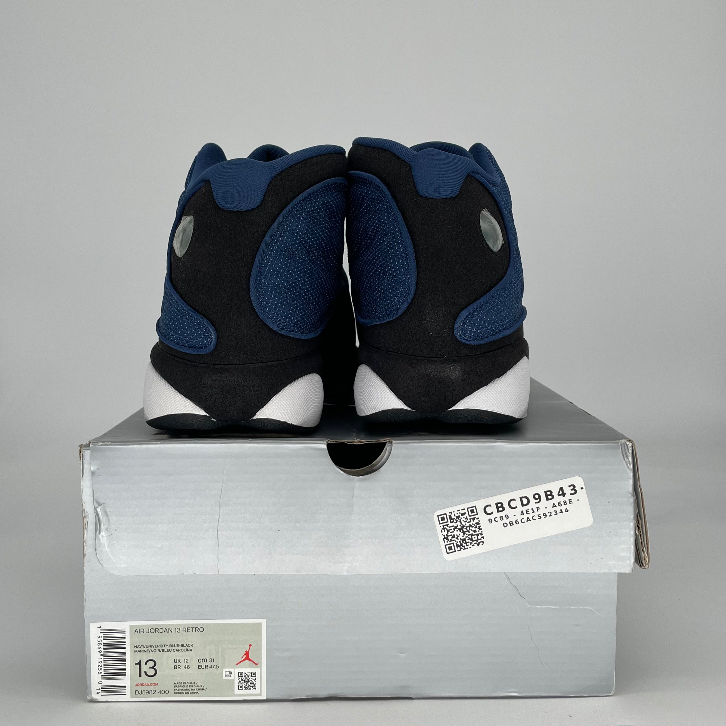 AIR JORDAN 13 BRAVE BLUE DJ5982-400 SIZE 13/14.5W