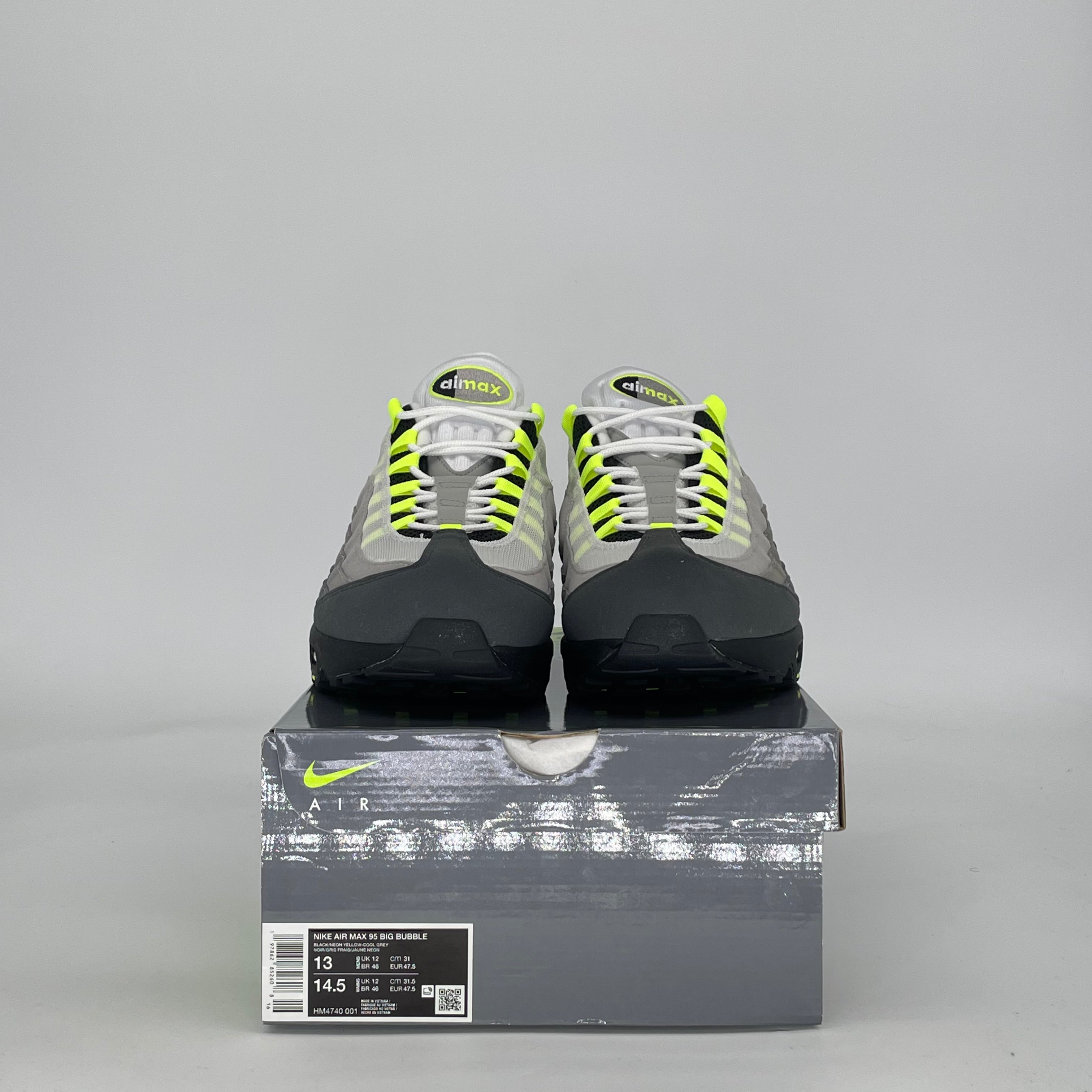 NIKE AIR MAX 95 BIG BUBBLE NEON HM4740-001 SIZE 13/14.5W