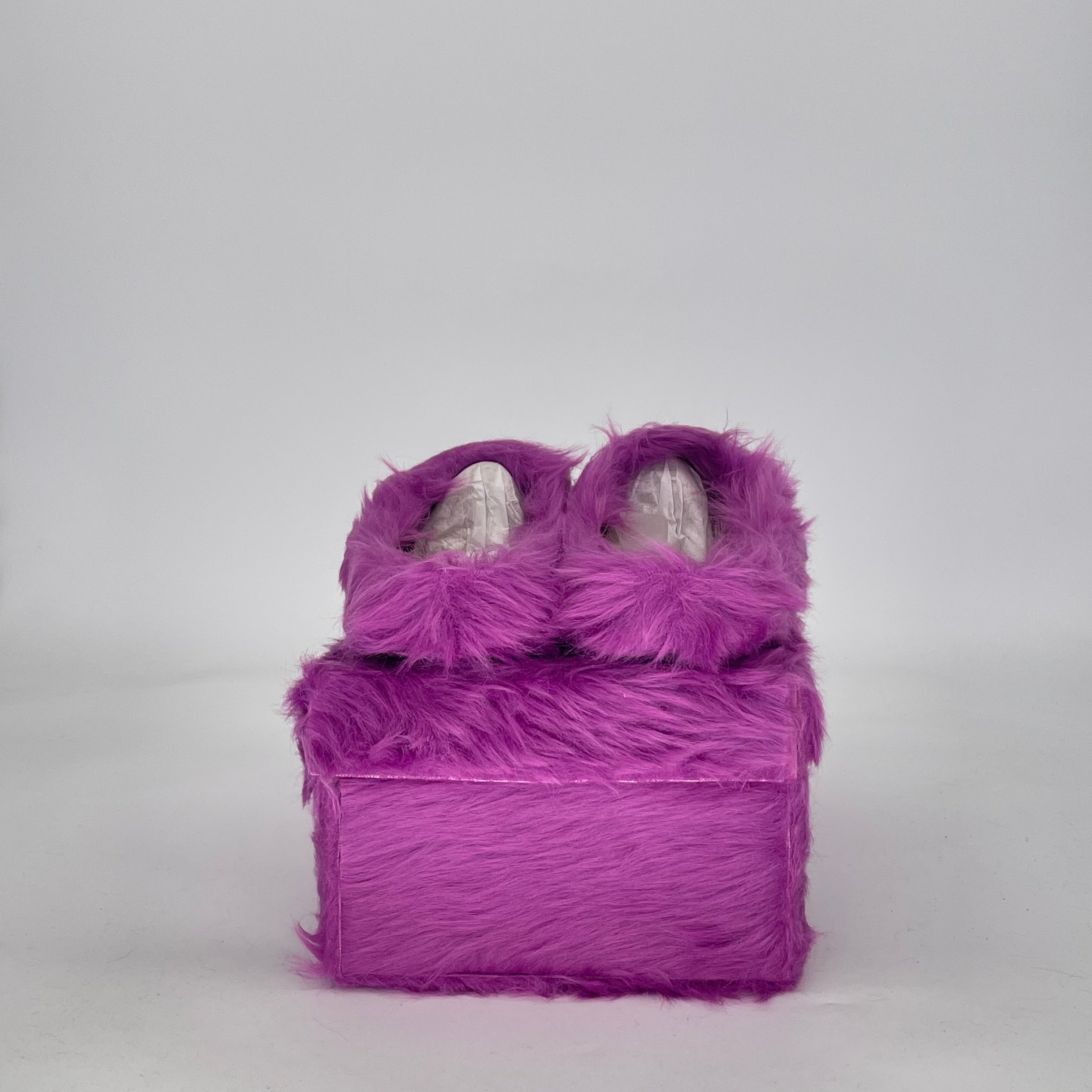 BRAVEST STUDIOS BEAR CLAW MULE PURPLE SIZE 10/11.5W