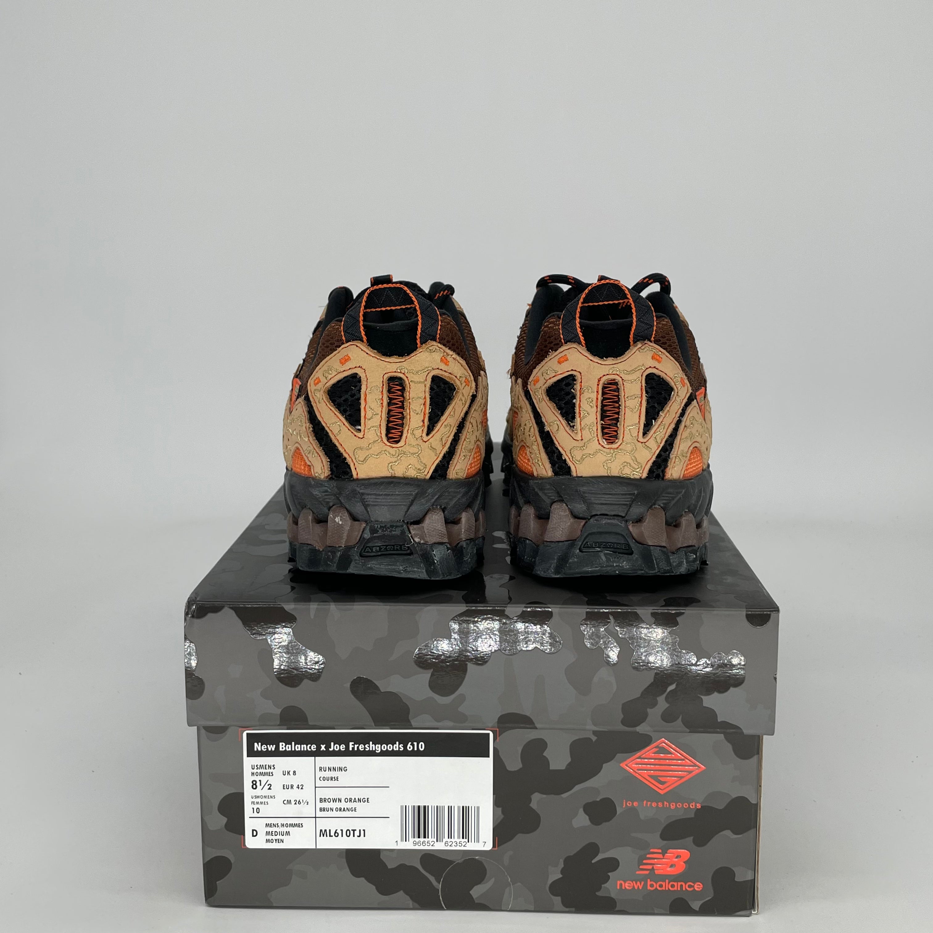 JOE FRESHGOODS X NEW BALANCE 610 BTS LIL DESERT ML610TJ1 SIZE 8.5/10W
