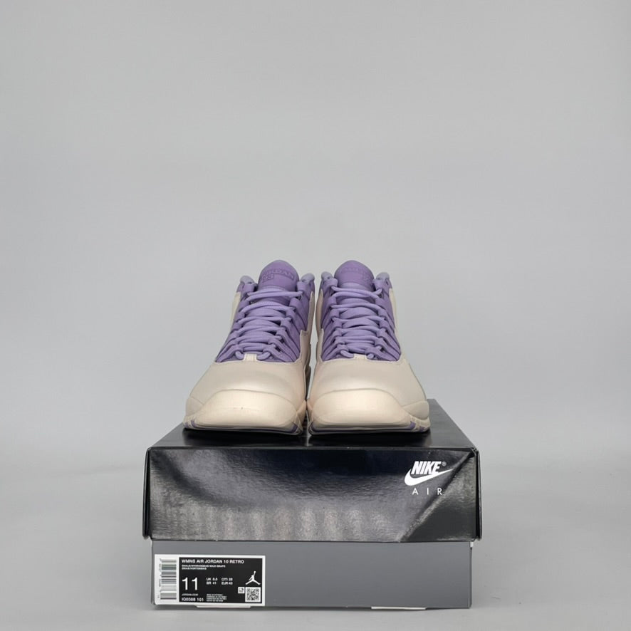 AIR JORDAN 10 HYDRANGEAS IQ0388-101 SIZE 9.5/11W