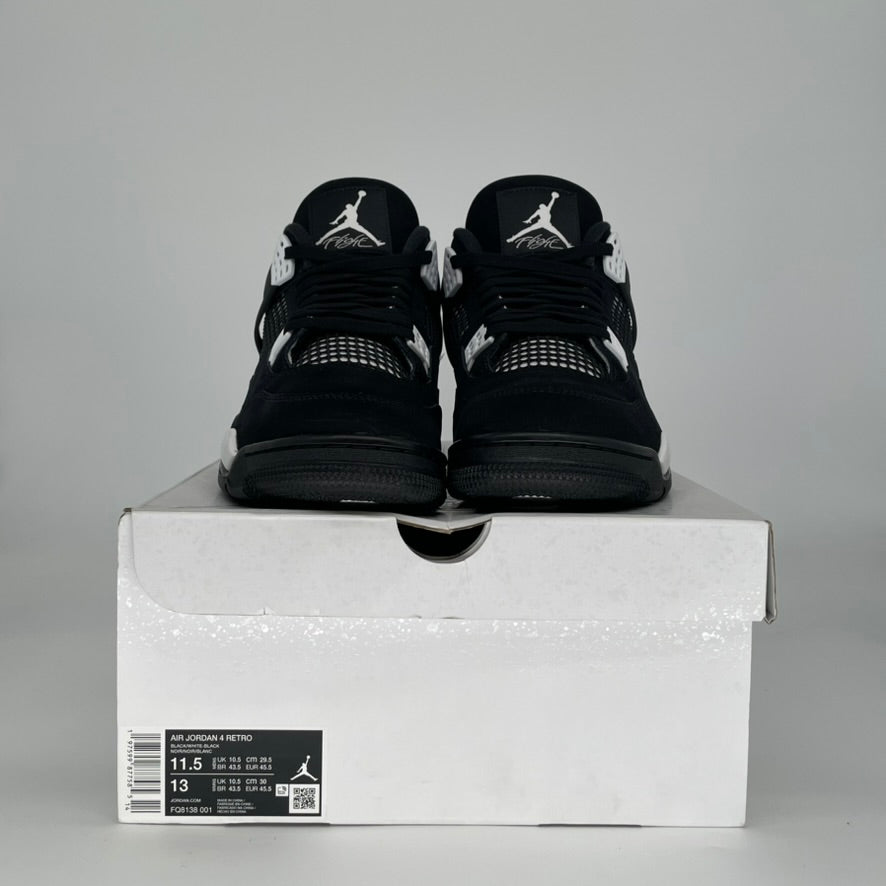 AIR JORDAN 4 WHITE THUNDER FQ80138-001 SIZE 11.5/13W