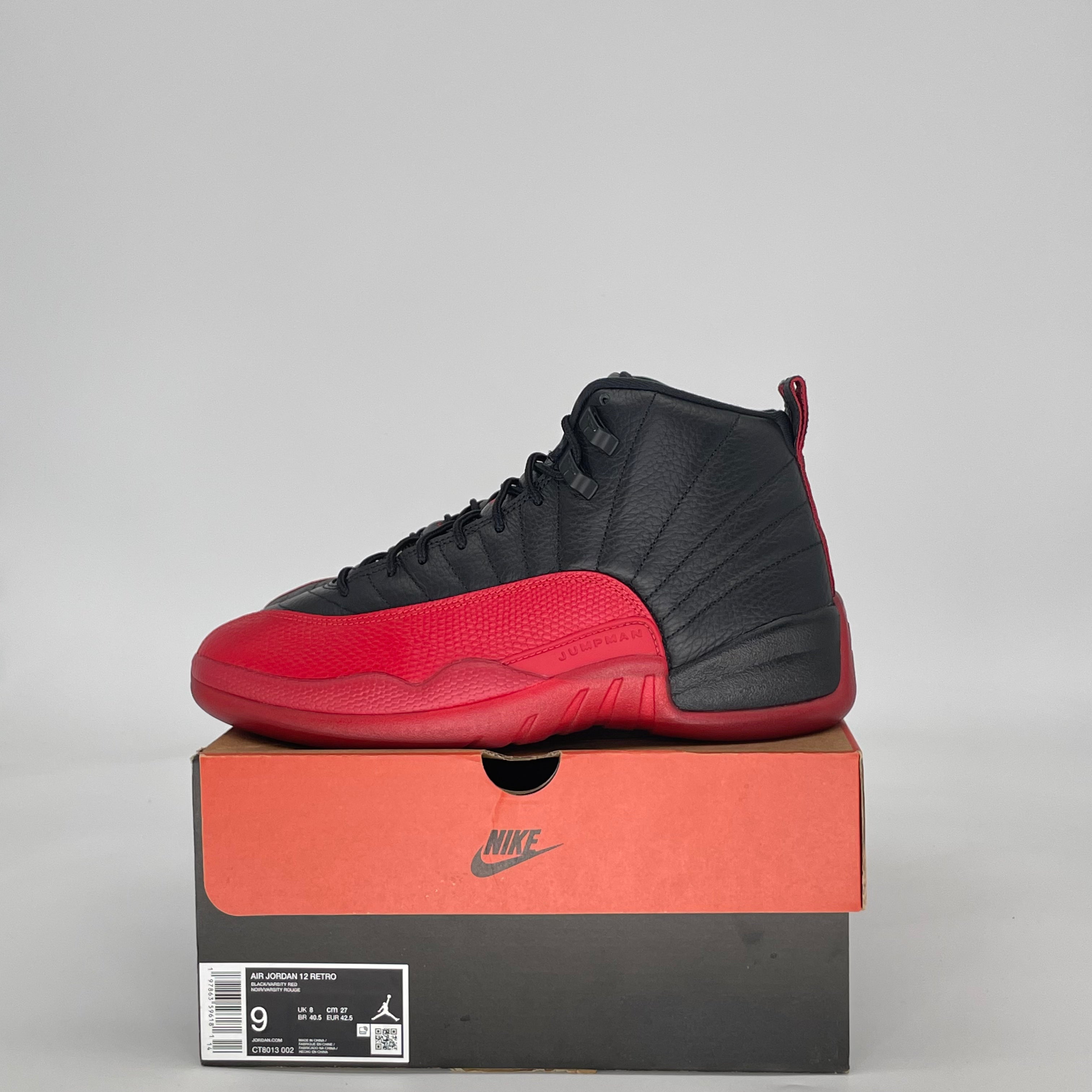 Air Jordan 12 Retro Flu Game (2025) Size 9/10.5W - CT8013-002