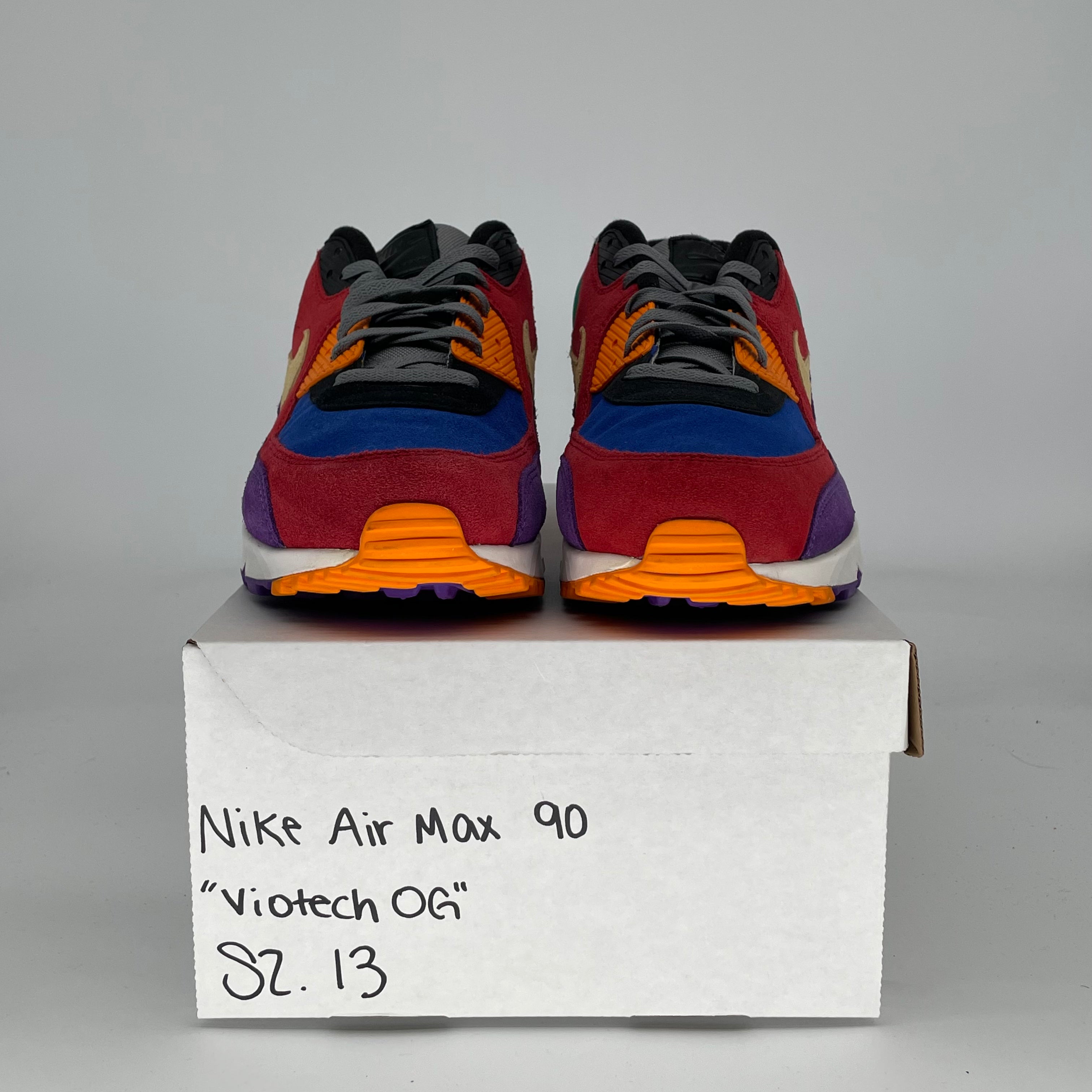 NIKE AIR MAX 90 VIOTECH OG CD0917-600 SIZE 13/14.5W