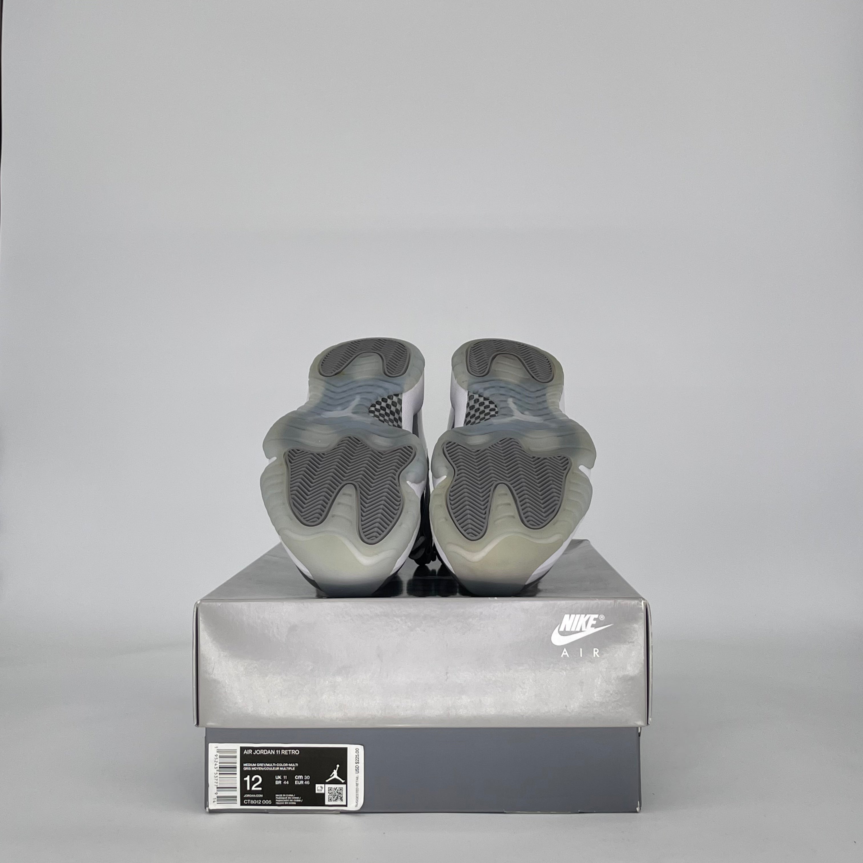 AIR JORDAN 11 COOL GREY (2021) CT8012-005 SIZE 12/13.5W