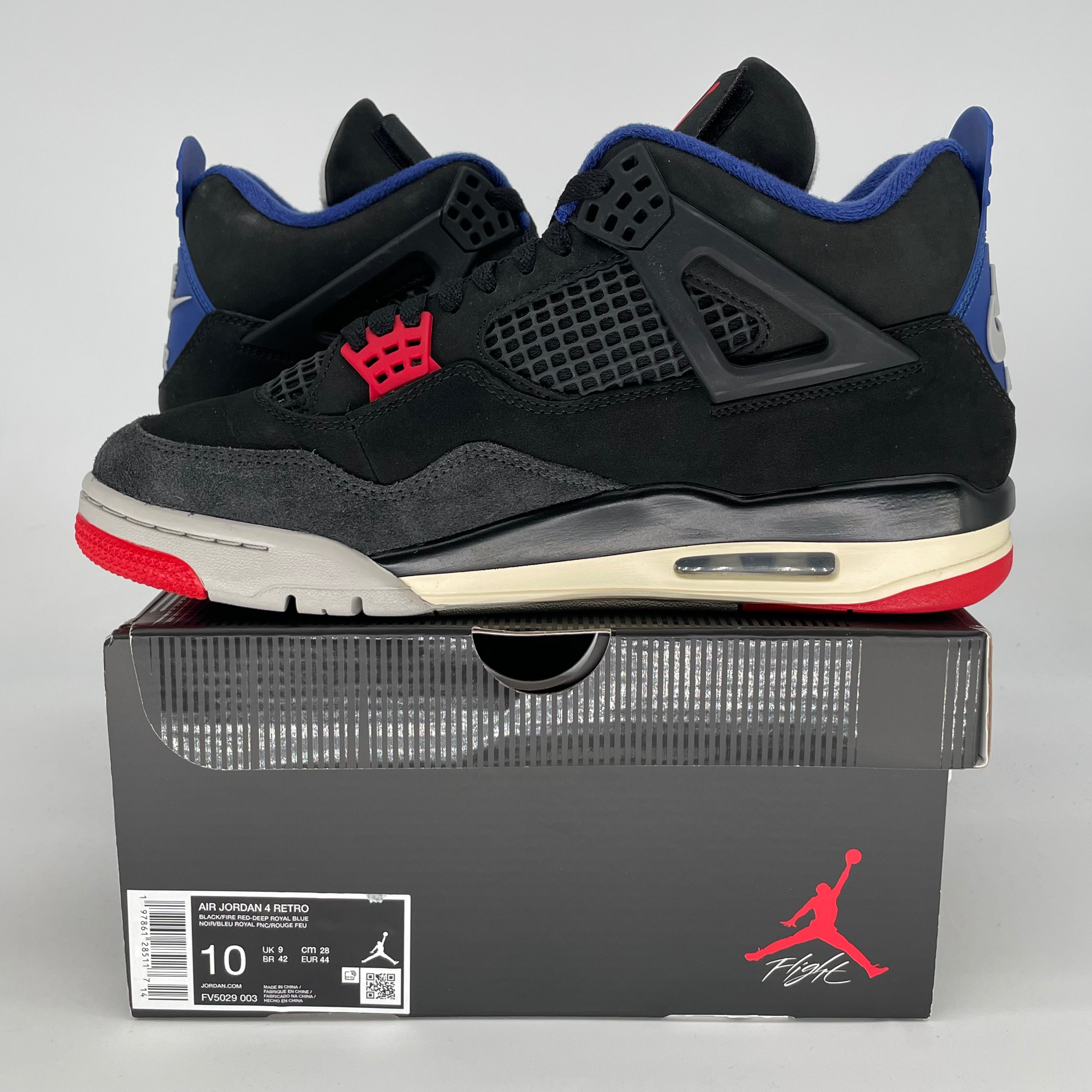 AIR JORDAN 4 RARE AIR GOLD LETTERING FV5029-003 SIZE 10/11.5W